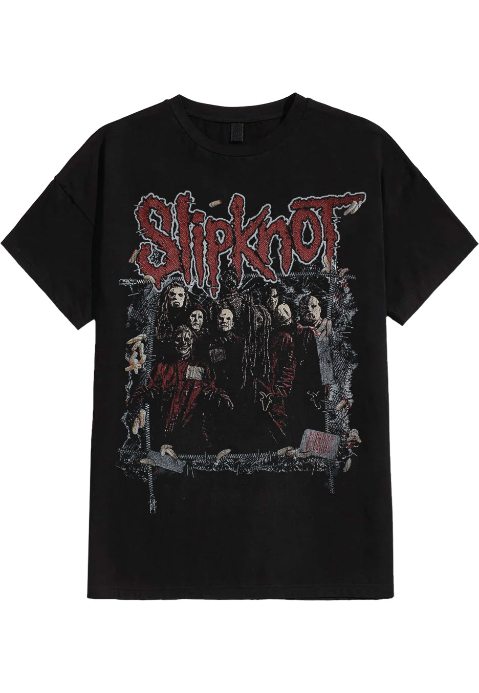 Slipknot Zipped T-Shirt