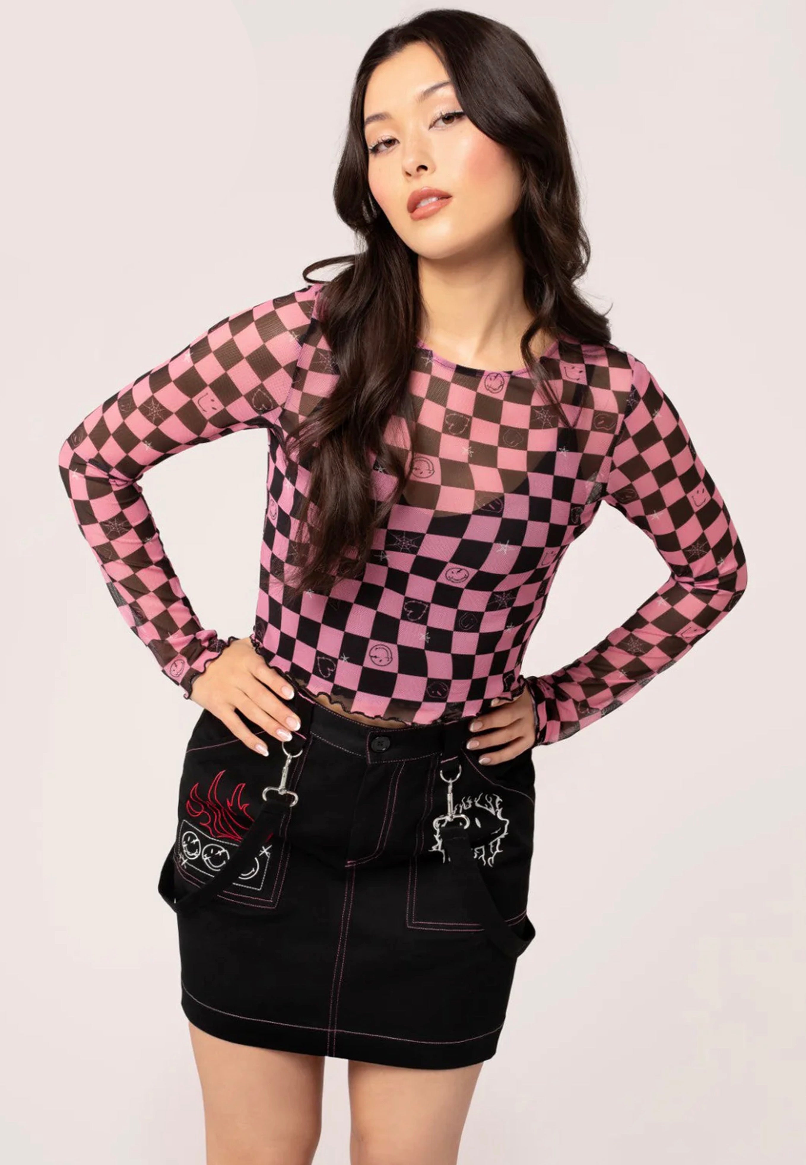 Hellbunny - Distortion - Top | Women-Image