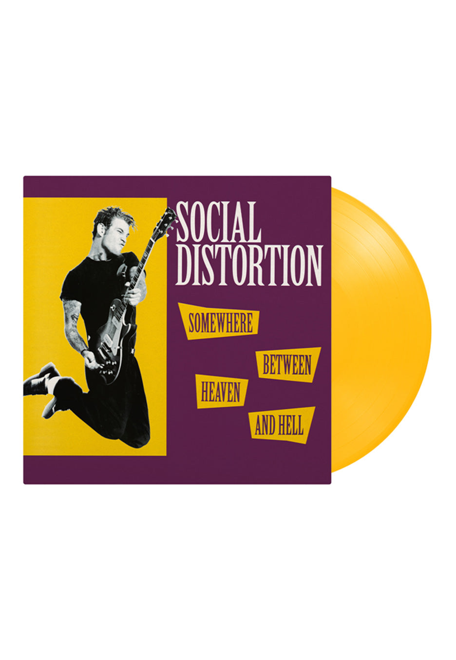 Social Distortion - Somewhere Between Heaven and Hell Ltd. Yellow - Colored Vinyl | Neutral-Image