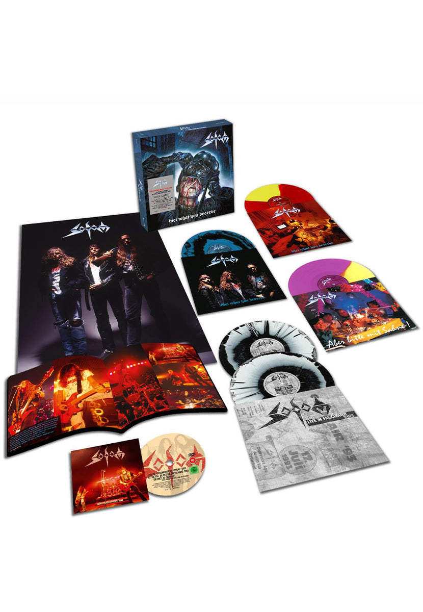 SODOM CD4枚セット Sodom - Get What You Deserve - Deluxe Boxset | Nuclear Blast