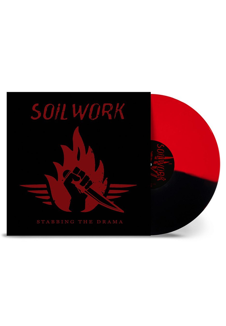 Soilwork - Stabbing The Drama Ltd. Red/Black Split - Colored Vinyl