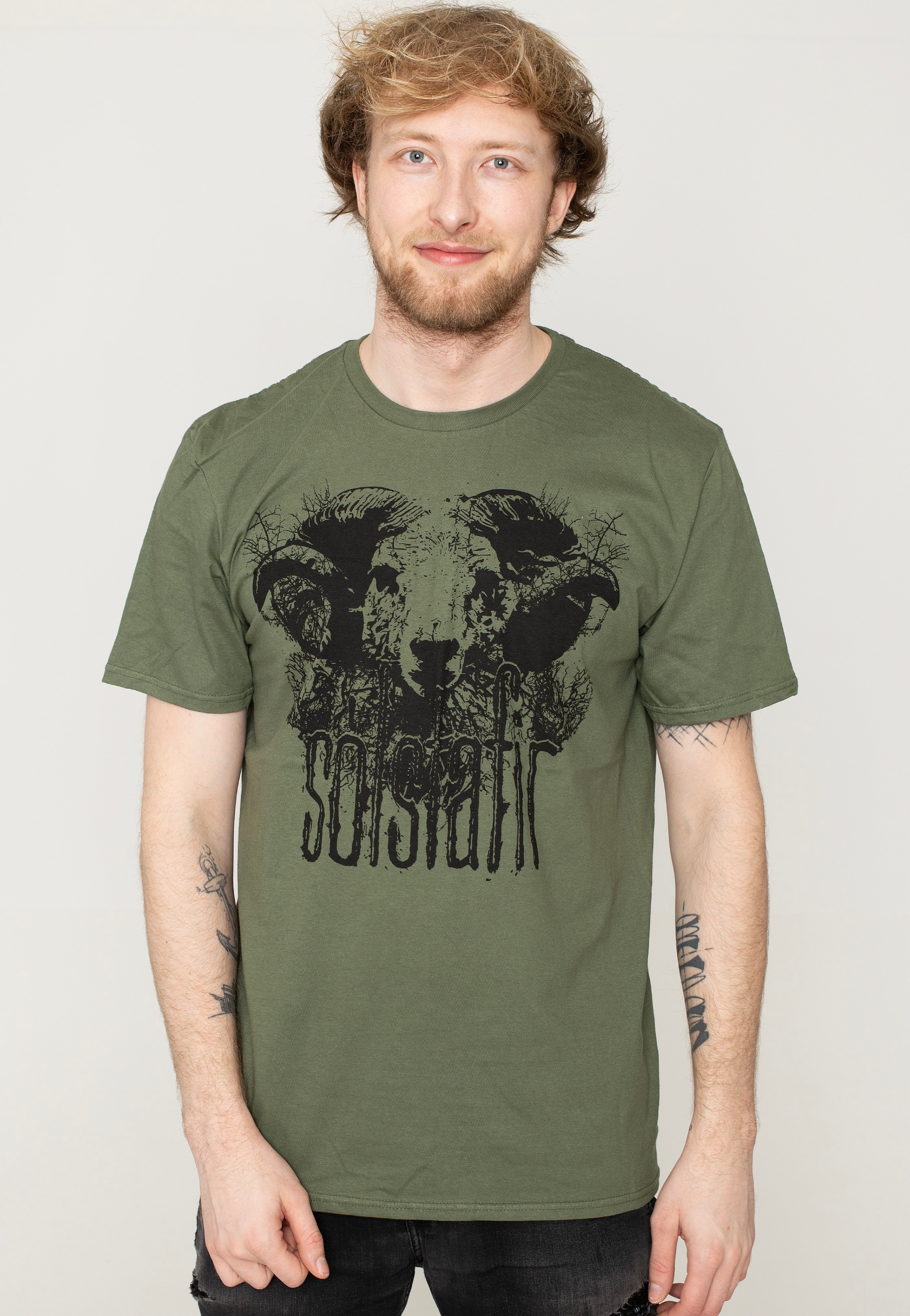 Solstafir - Ram Olive - T-Shirt