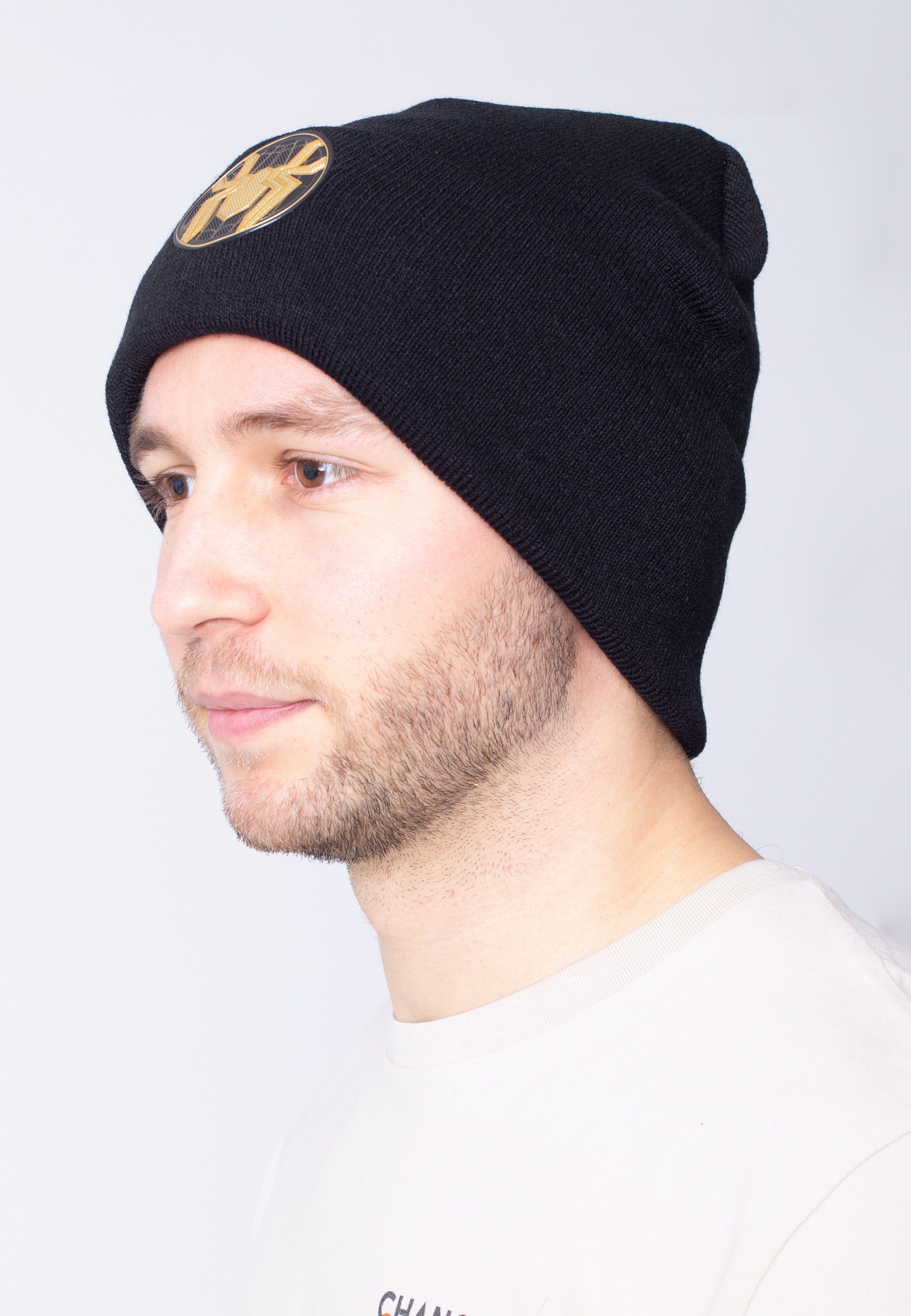 Spider-Man - Gold Logo - Beanie | Neutral-Image
