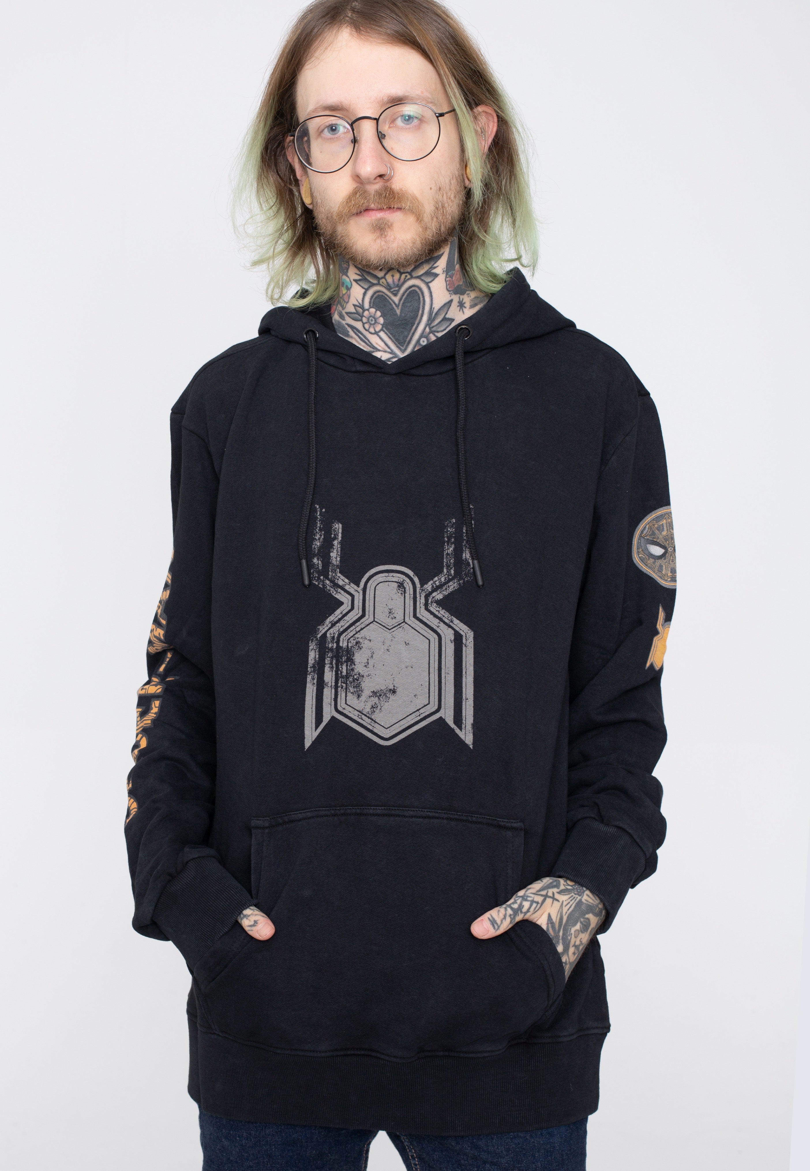 Spider-Man - Spider Acid Wash - Hoodie | Men-Image