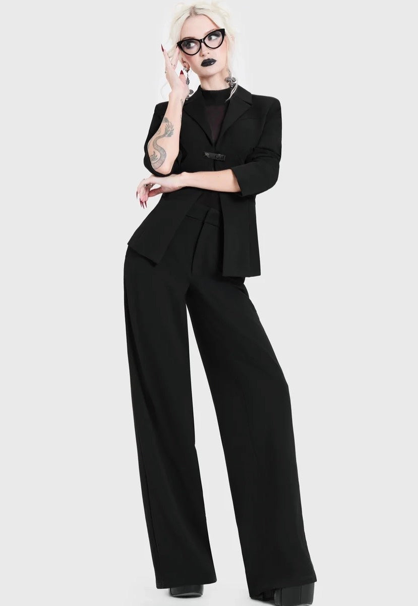 Killstar Spiderella Black Blazer