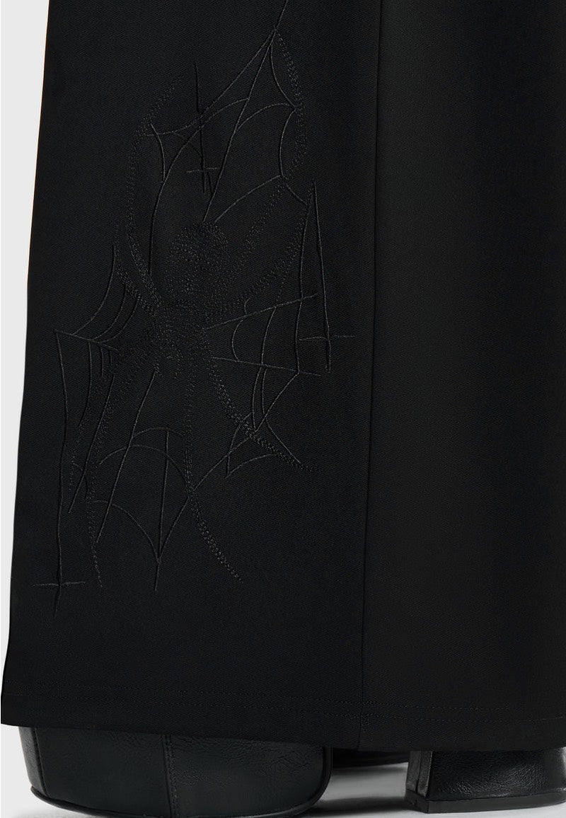 Killstar Spiderella Black Hose