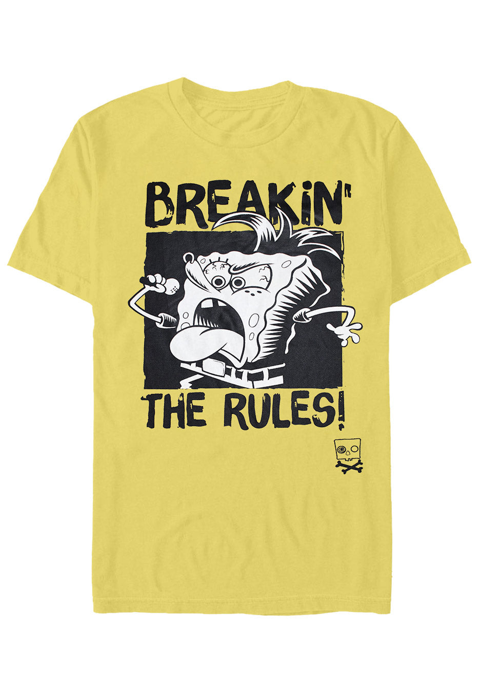 SpongeBob SquarePants - Breakin´ The Rules Yellow - T-Shirt | Neutral-Image