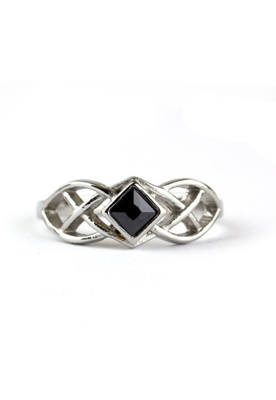 etNox - Keltischer Kristall Silver - Ring