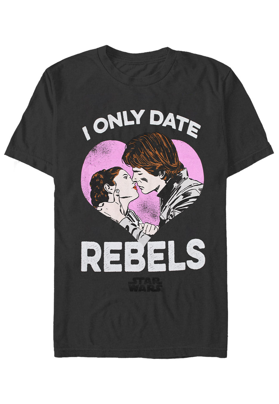 Star Wars - Only Date Rebels Charcoal - T-Shirt | Neutral-Image