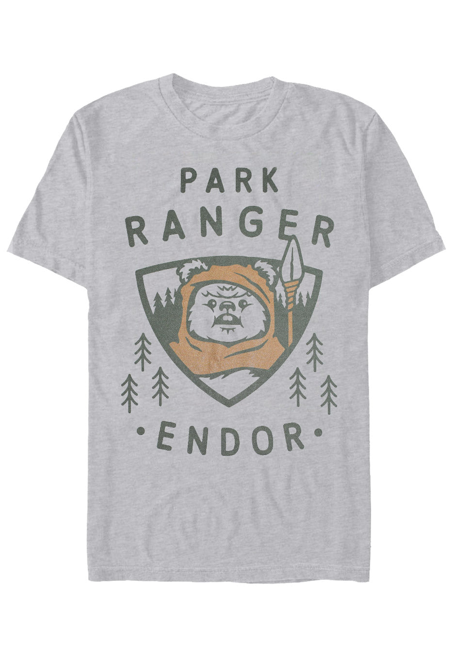 Star Wars - Park Ranger Heather Grey - T-Shirt | Neutral-Image
