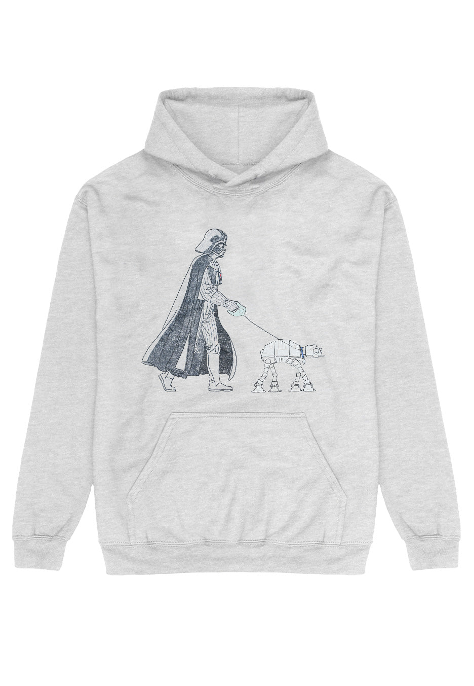 Star Wars - Vader Walker Heather Grey - Hoodie | Neutral-Image