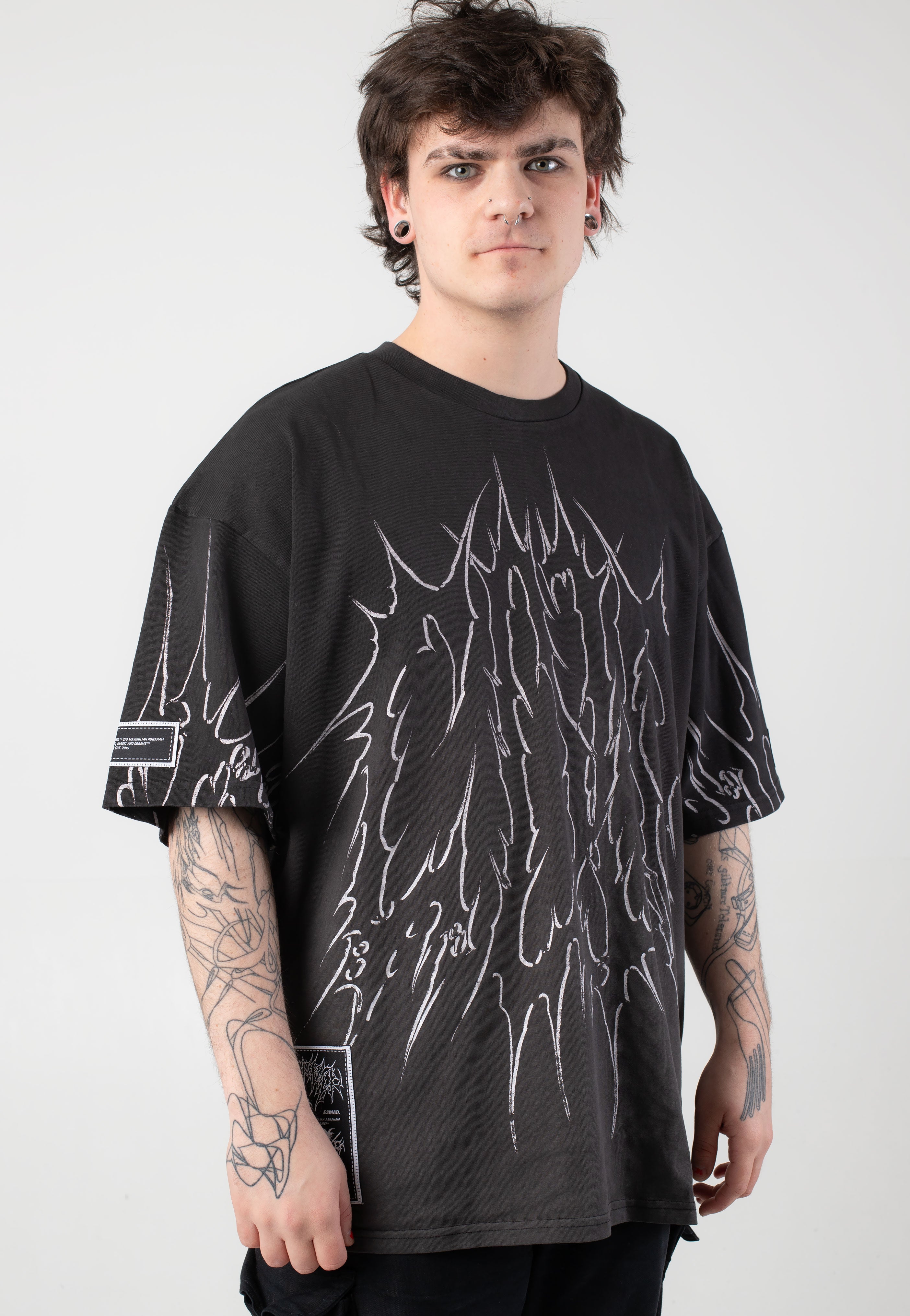 Stay Cold Apparel - Black Razor (Black Bleached) - T-Shirt | Neutral-Image