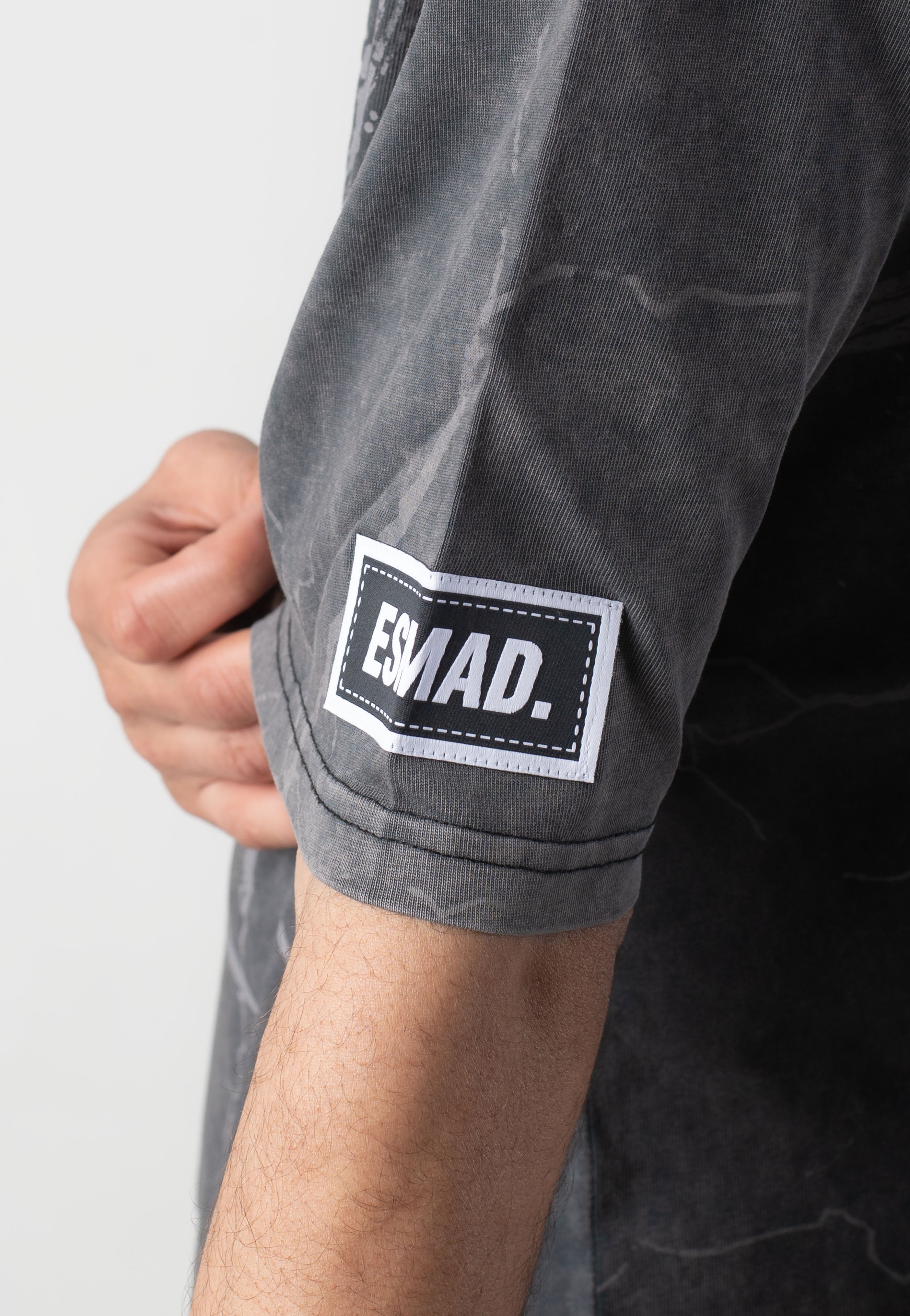 Stay Cold Apparel - Blackthorn Oversized Acid Washed Black - T-Shirt | Neutral-Image