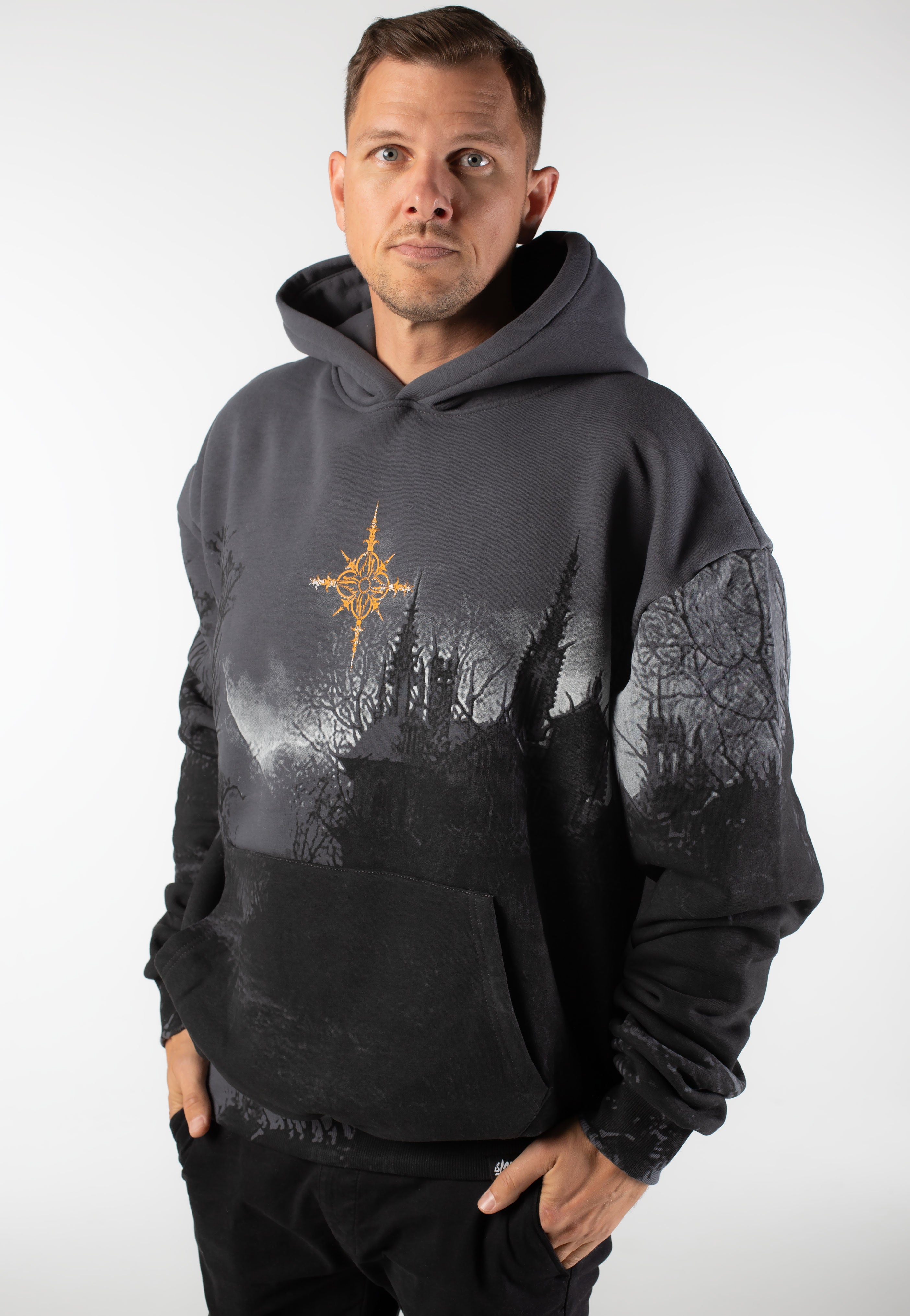 Stay Cold Apparel - Full Moon Ritual Oversized - Hoodie | Neutral-Image