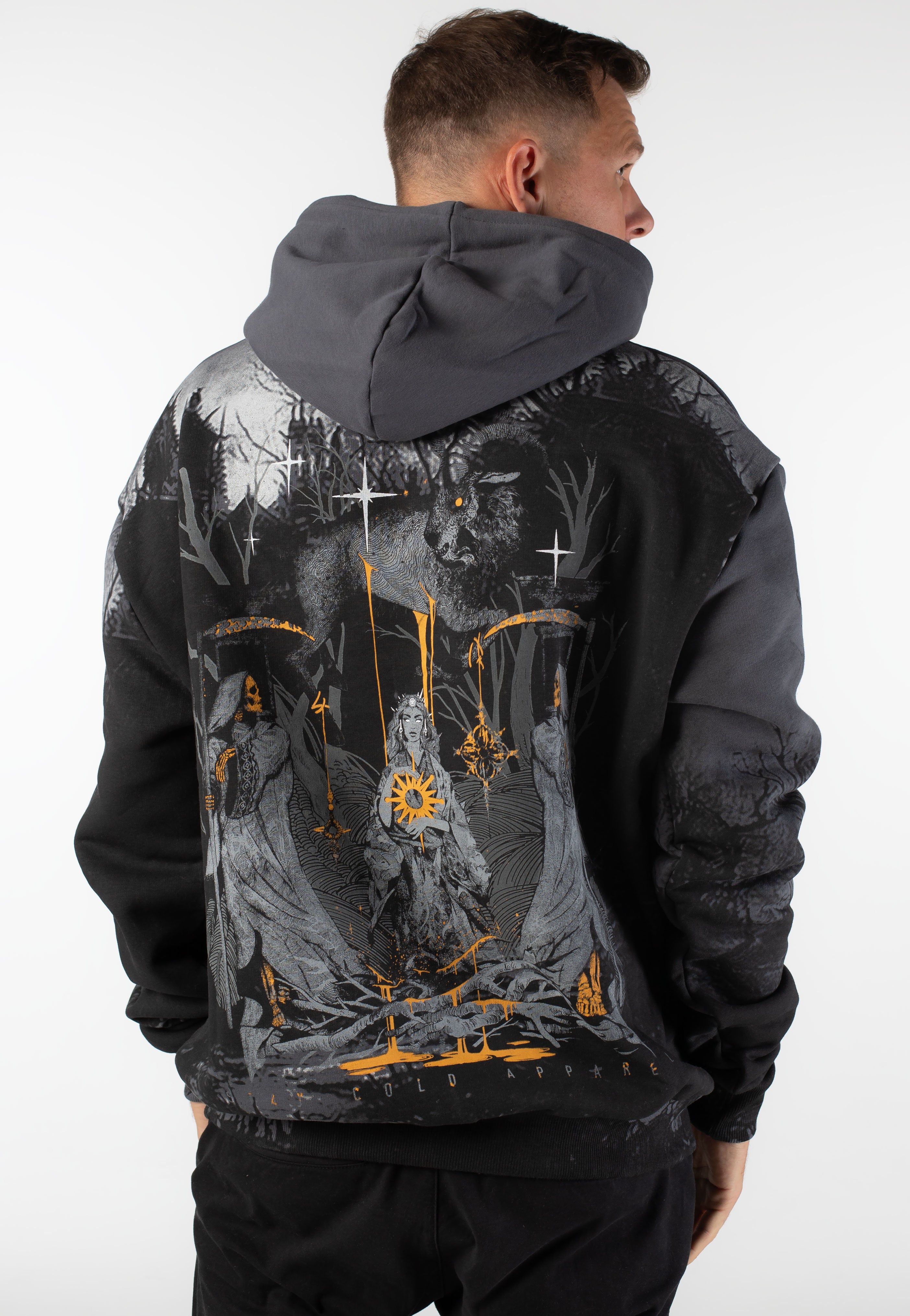 Stay Cold Apparel - Full Moon Ritual Oversized - Hoodie | Neutral-Image