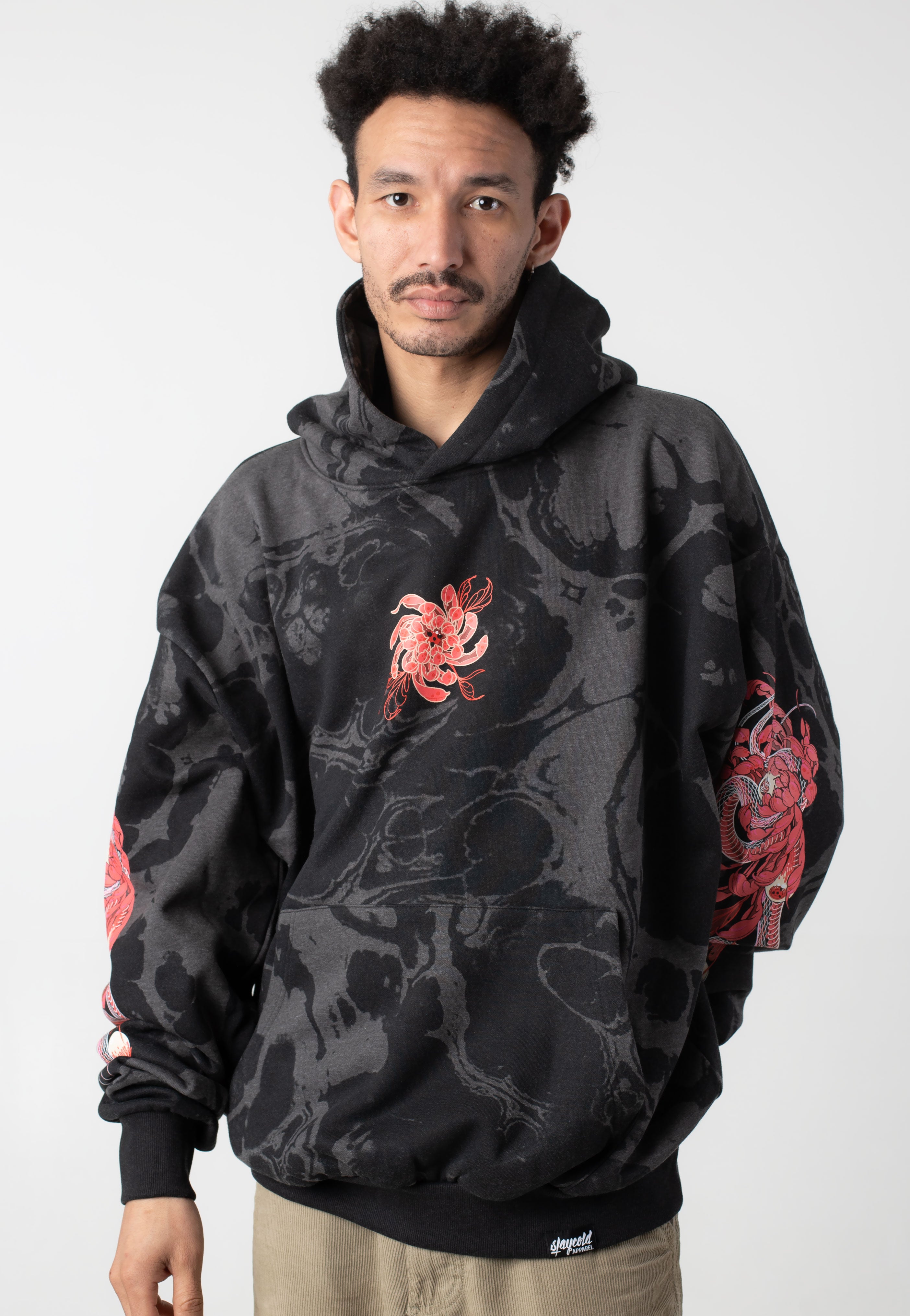 Stay Cold Apparel - Medusa Oversized Grey - Hoodie | Neutral-Image