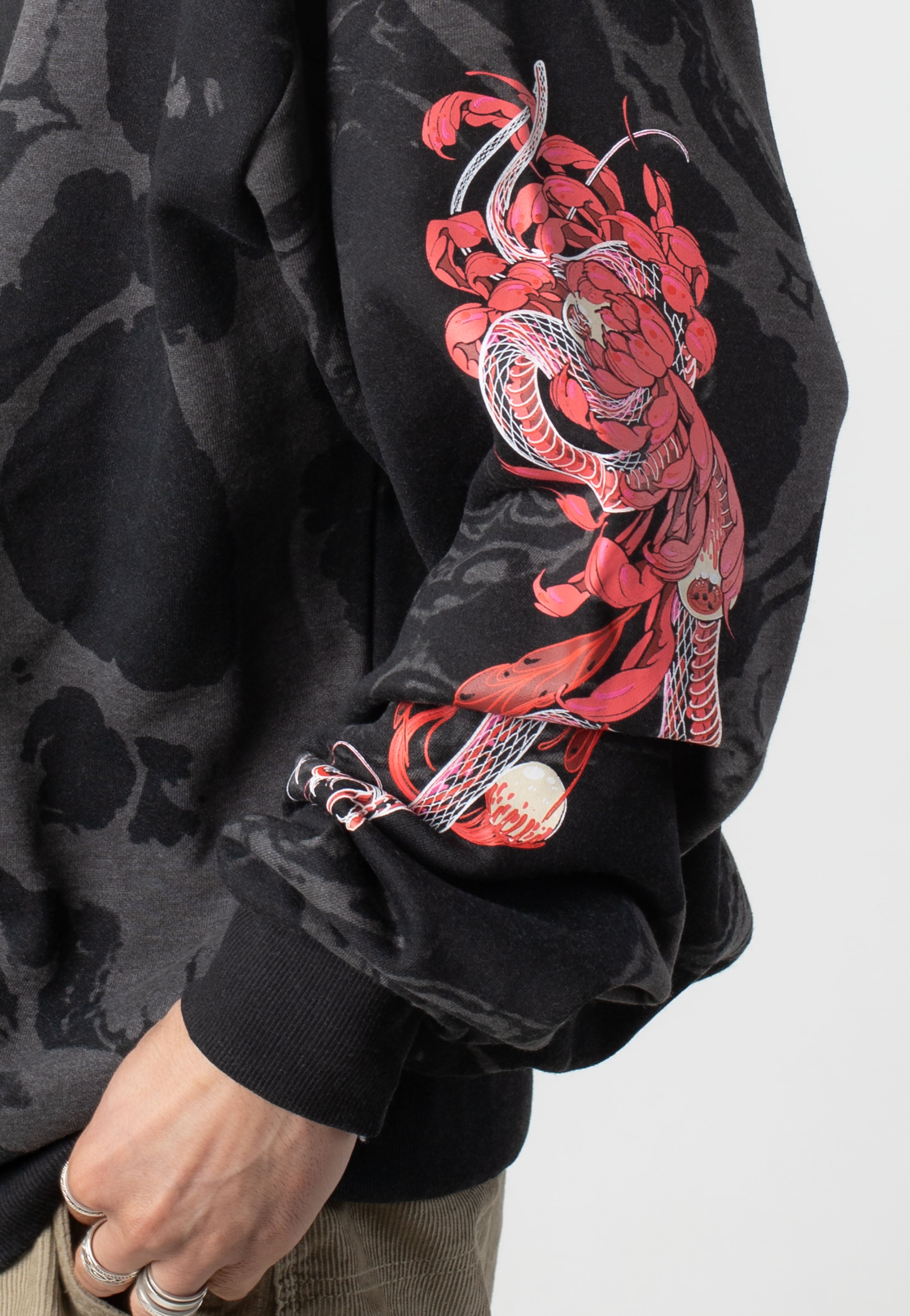 Stay Cold Apparel - Medusa Oversized Grey - Hoodie | Neutral-Image