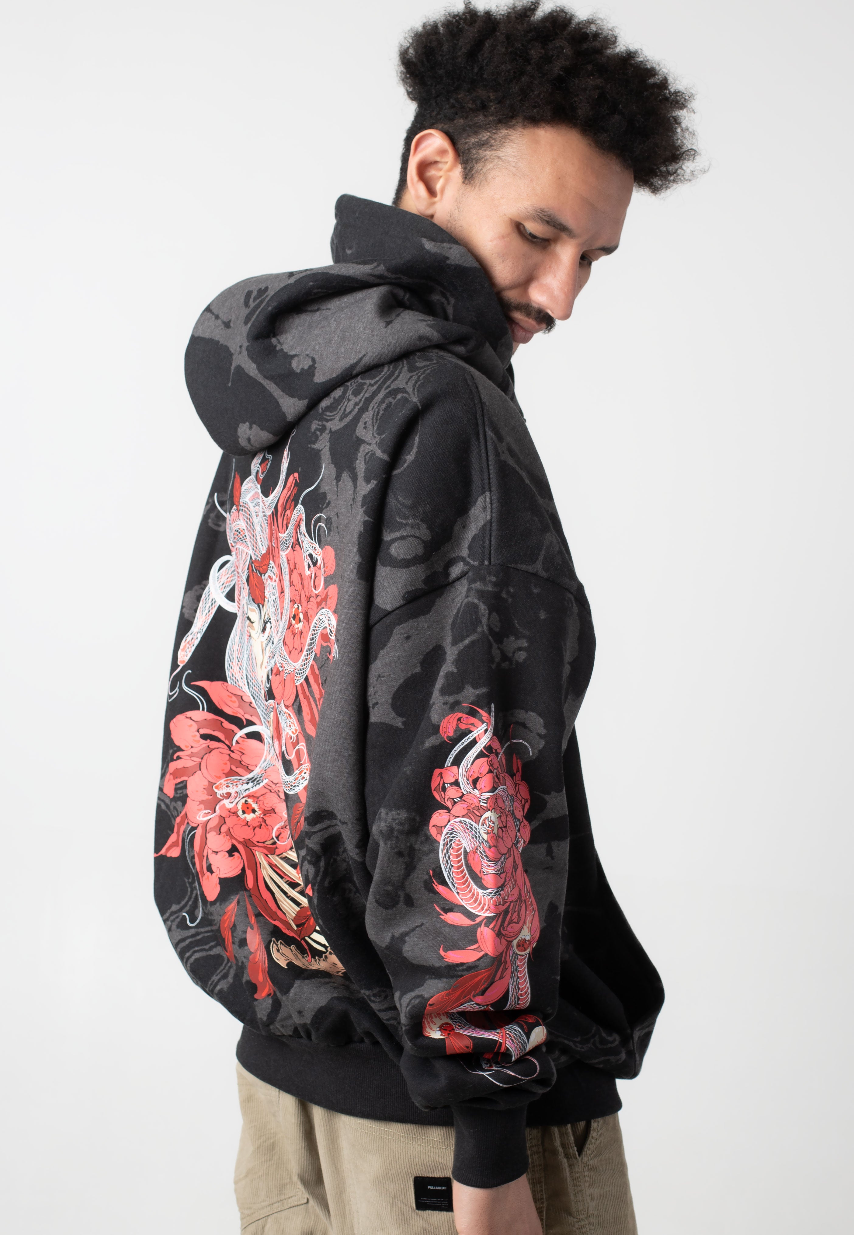 Stay Cold Apparel - Medusa Oversized Grey - Hoodie | Neutral-Image