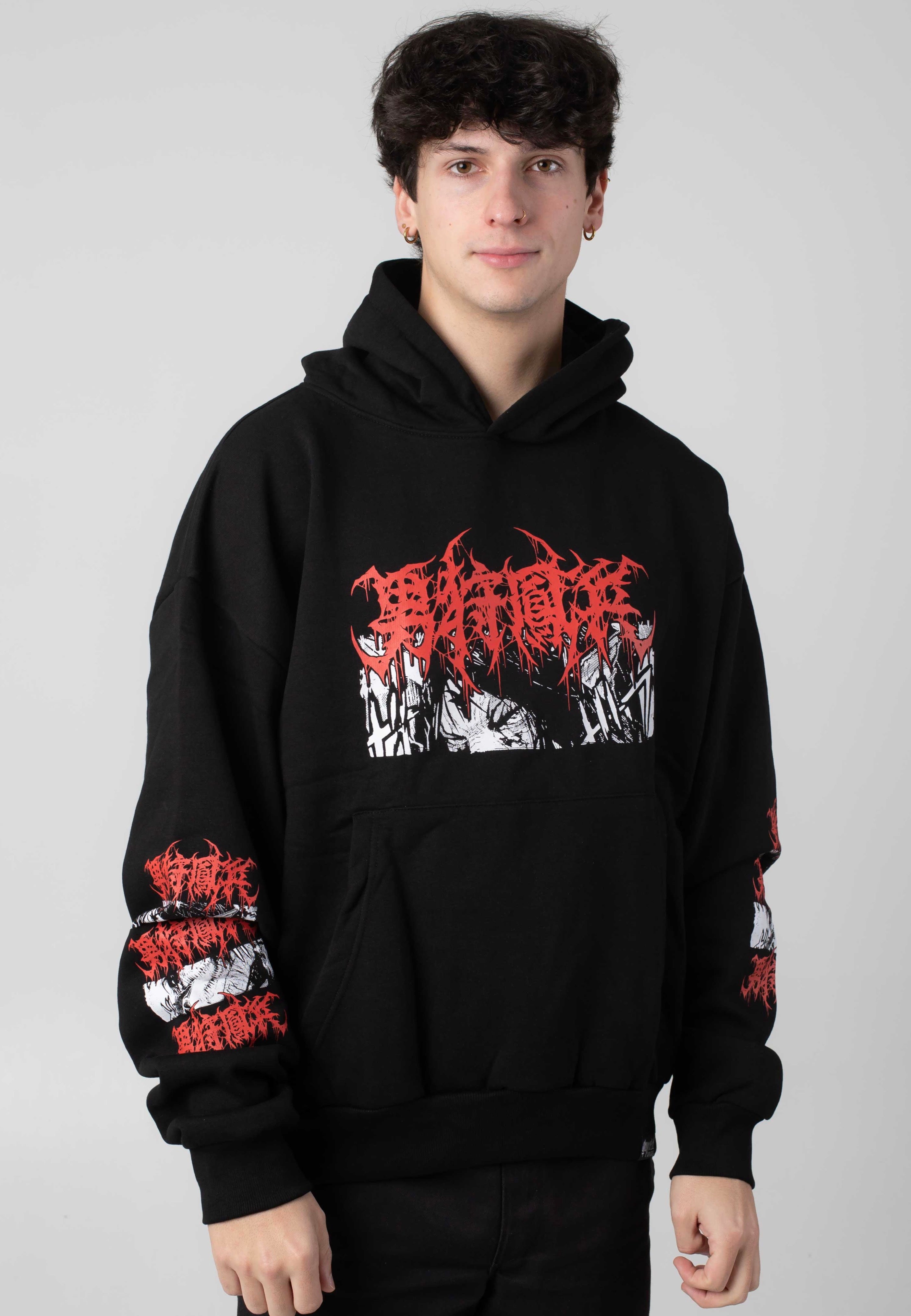 Stay Cold Apparel - Samurai Demon Oversized - Hoodie | Men-Image