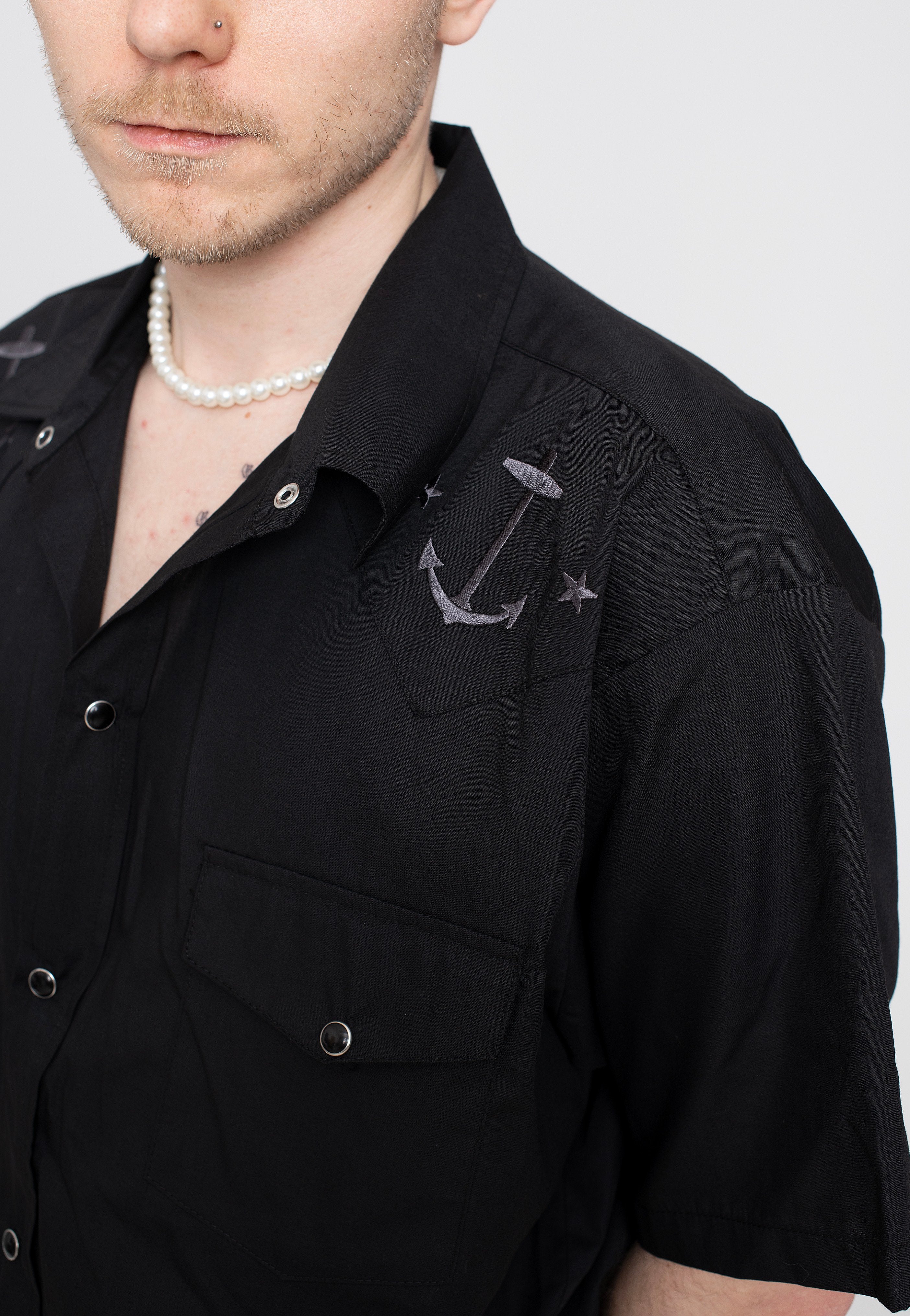 Steady Clothing - Anchored Western Black - Shirt