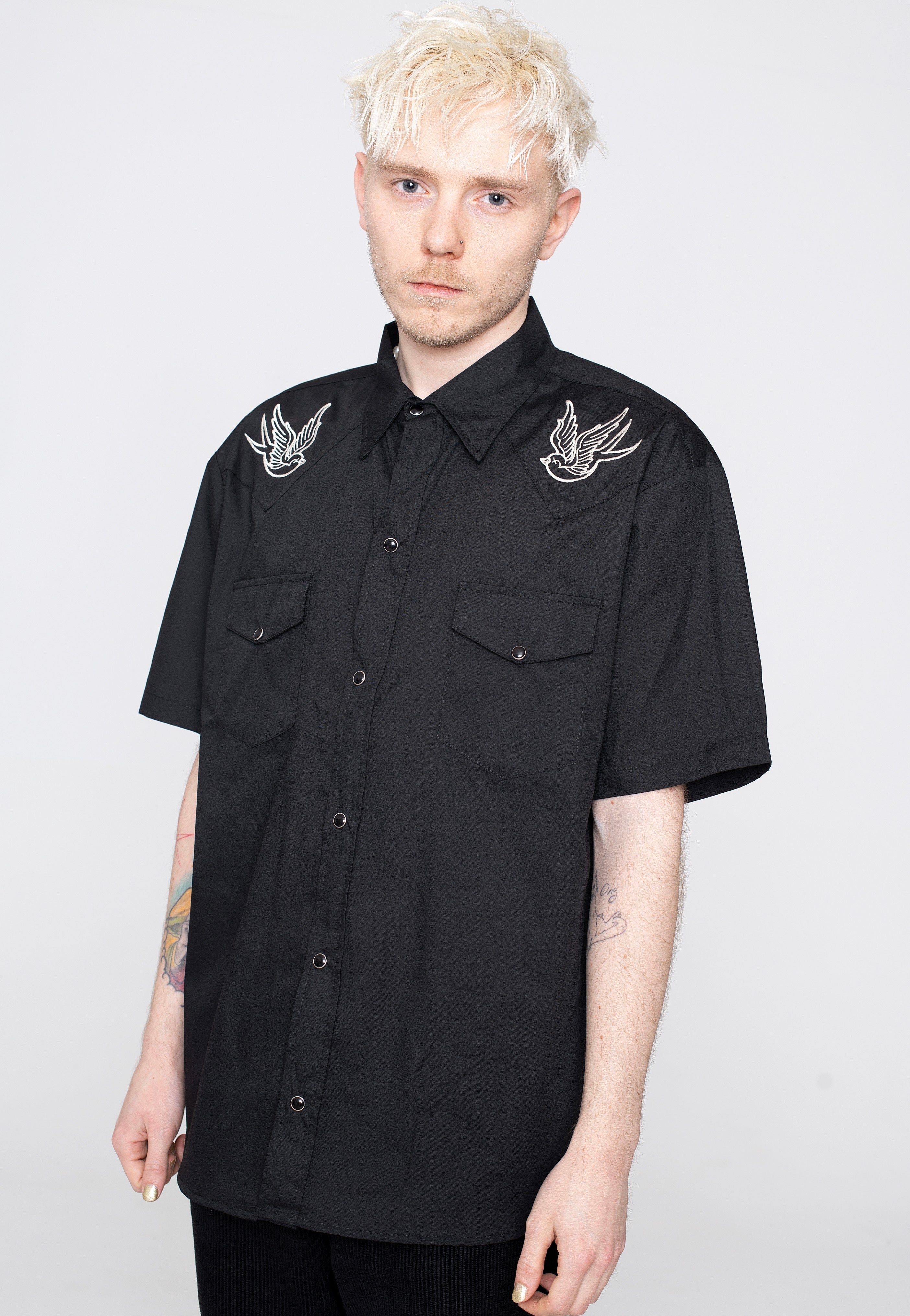 Steady Clothing - Sparrow Western Black - Shirt | Men-Image