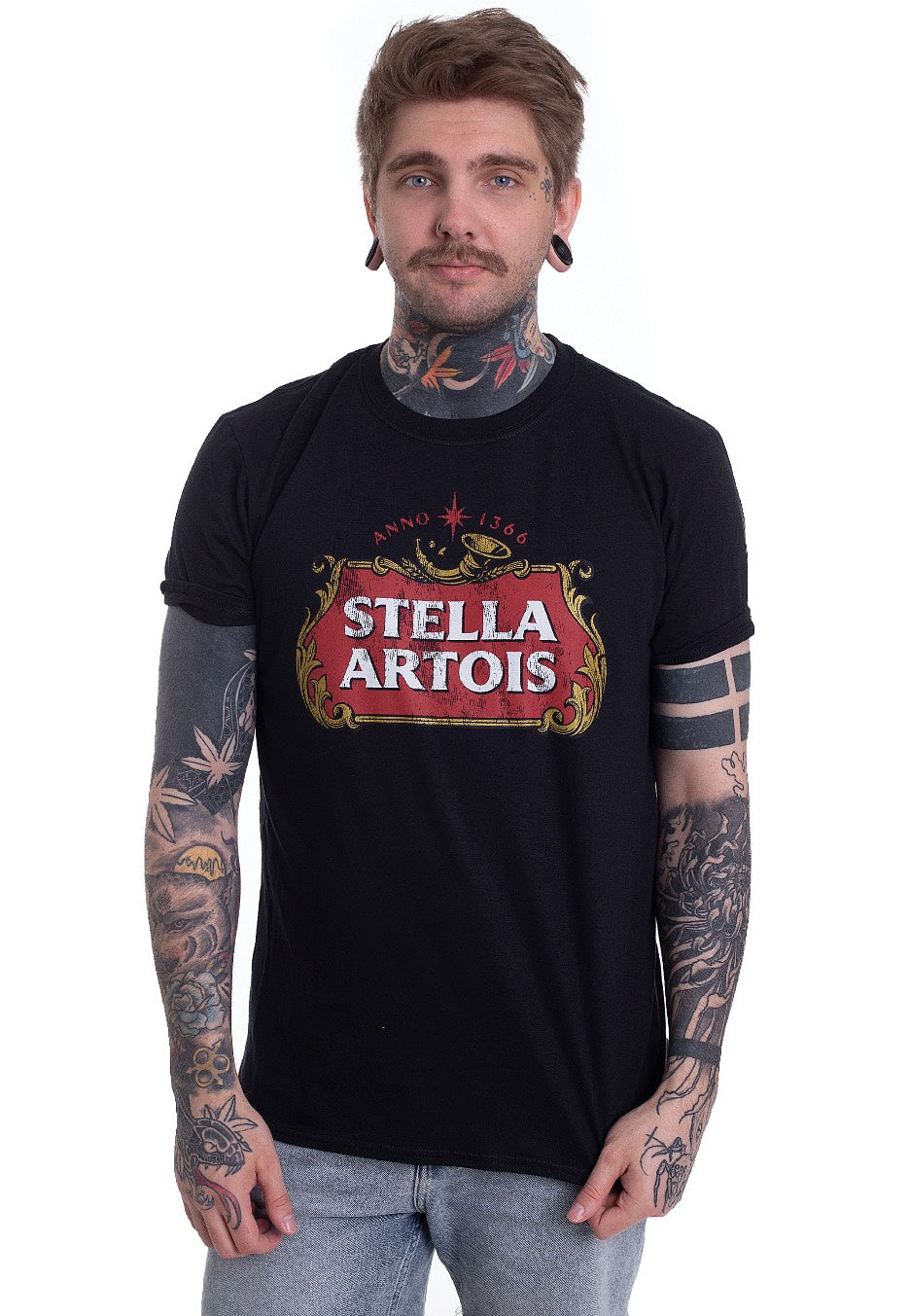 Stella Artois - Washed Logo - T-Shirt | Men-Image