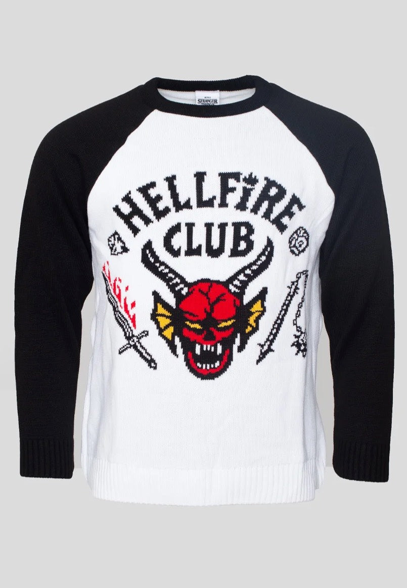 Stranger Things Hellfire Club Knit Jersey de punto