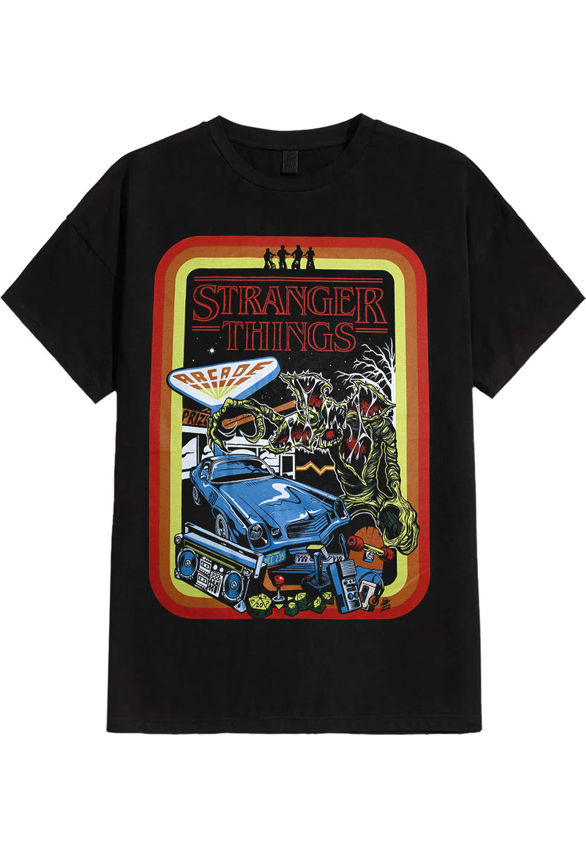 Stranger Things - Retro Poster - T-Shirt | Nuclear Blast Stranger Things - Retro Poster - T-Shirt | Nuclear Blast