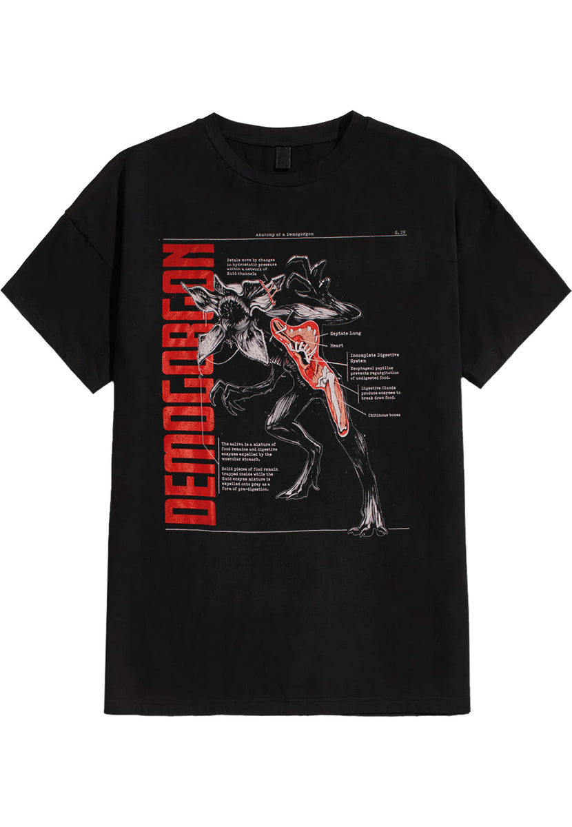 Stranger Things - Anatomy Of A Demogorgon - T-Shirt | Nuclear Blast