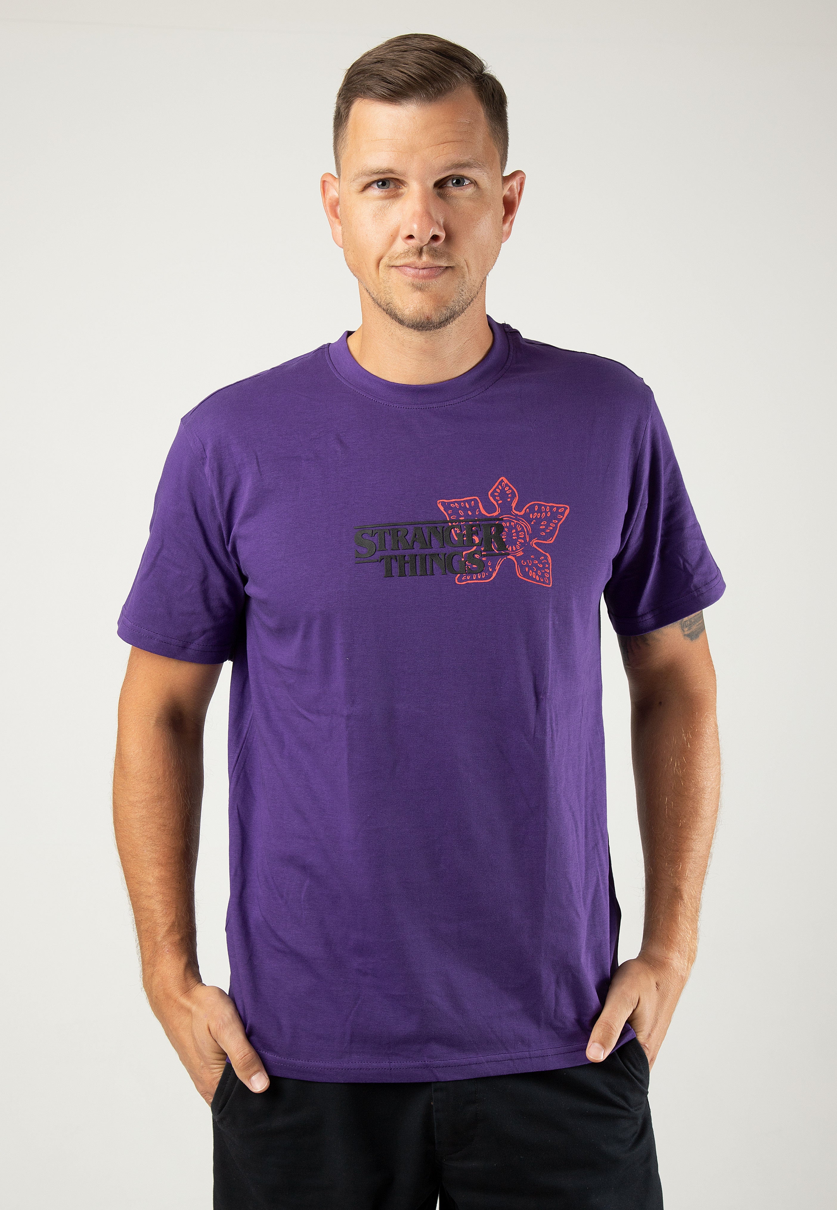 Stranger Things - Demogorgon Purple - T-Shirt