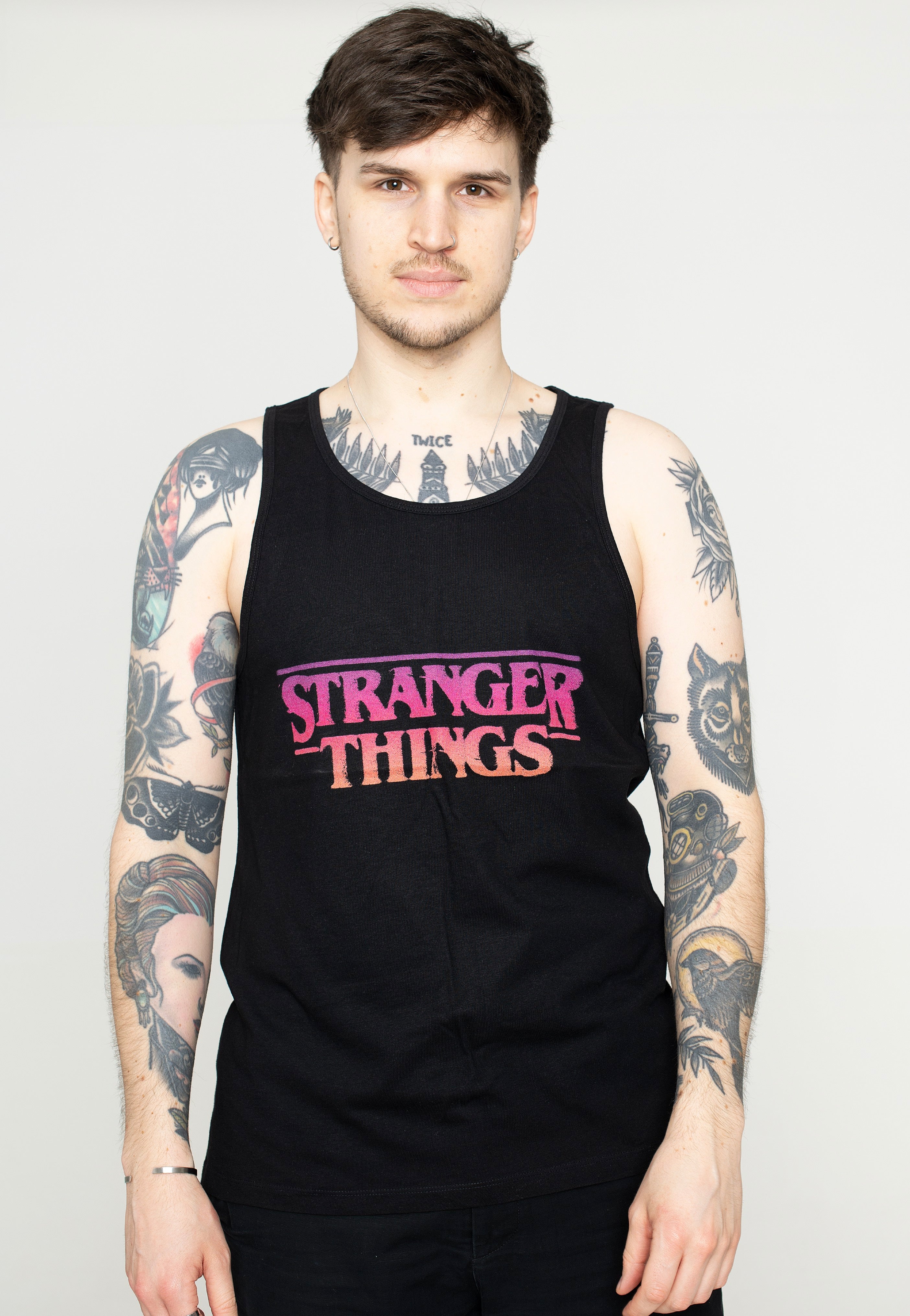 Stranger Things - Grunge Logo - Tank