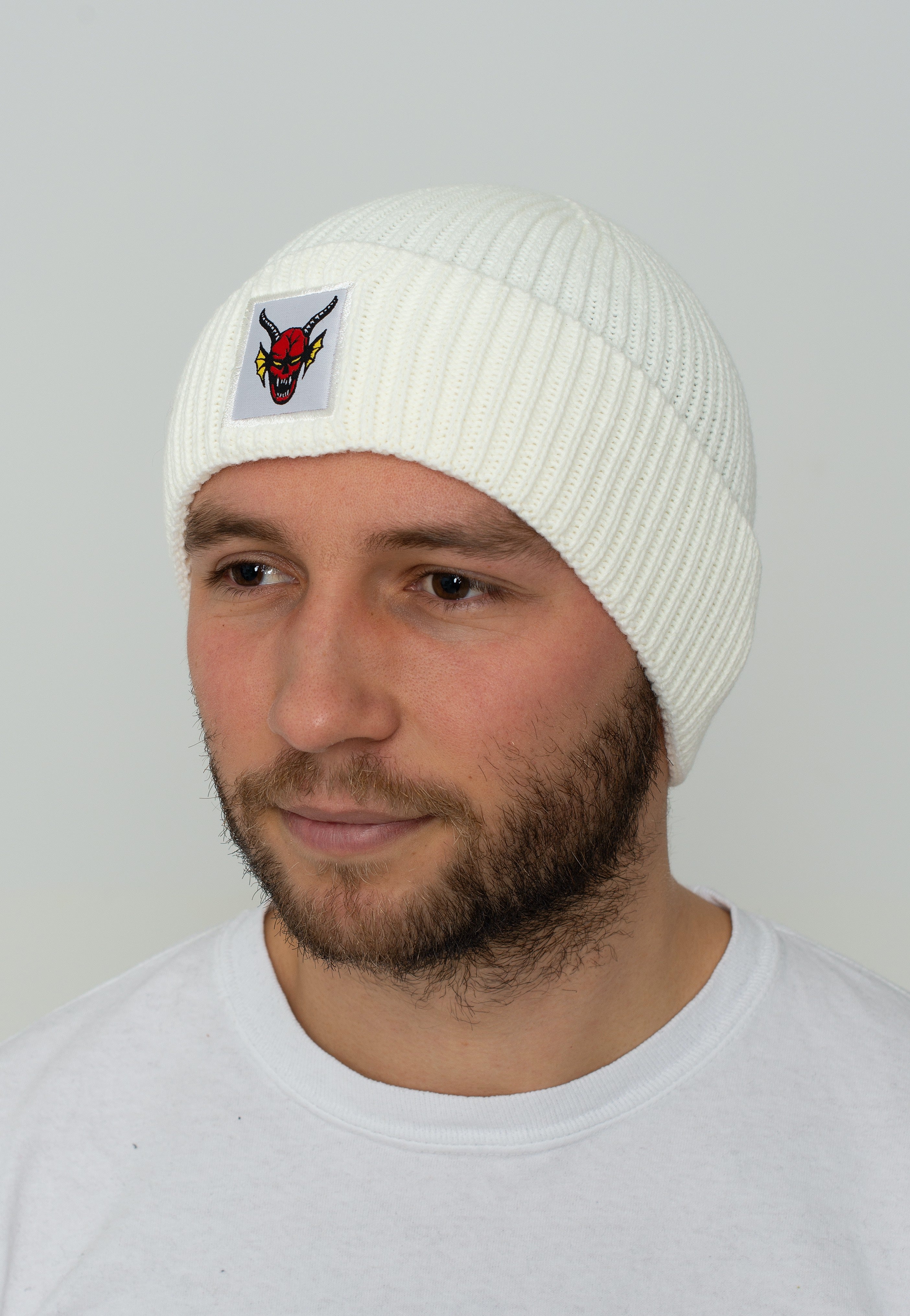 Stranger Things - Hellfire White - Beanie | Nuclear Blast