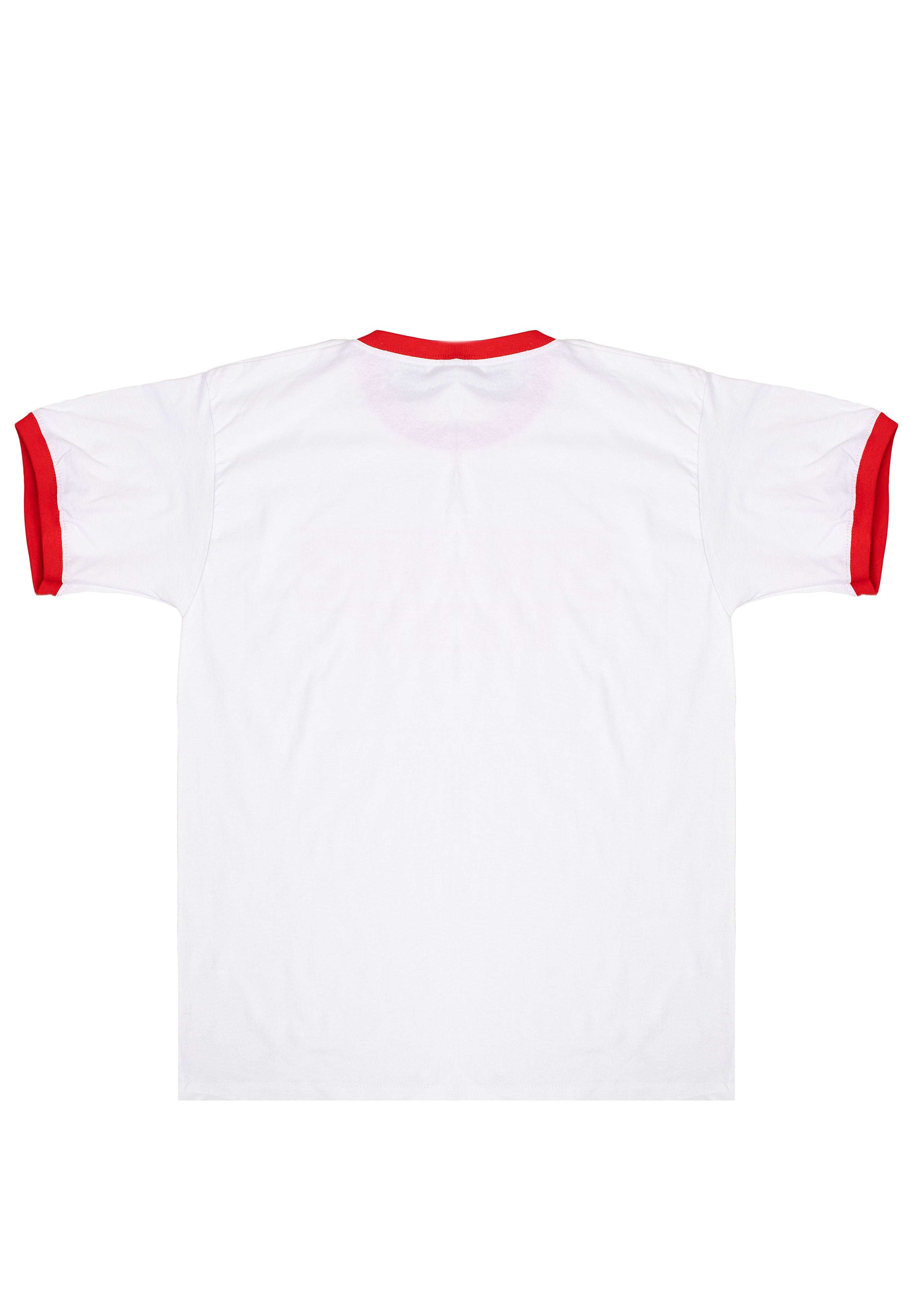 Stranger Things - Logo Ringer White - T-Shirt | Nuclear Blast