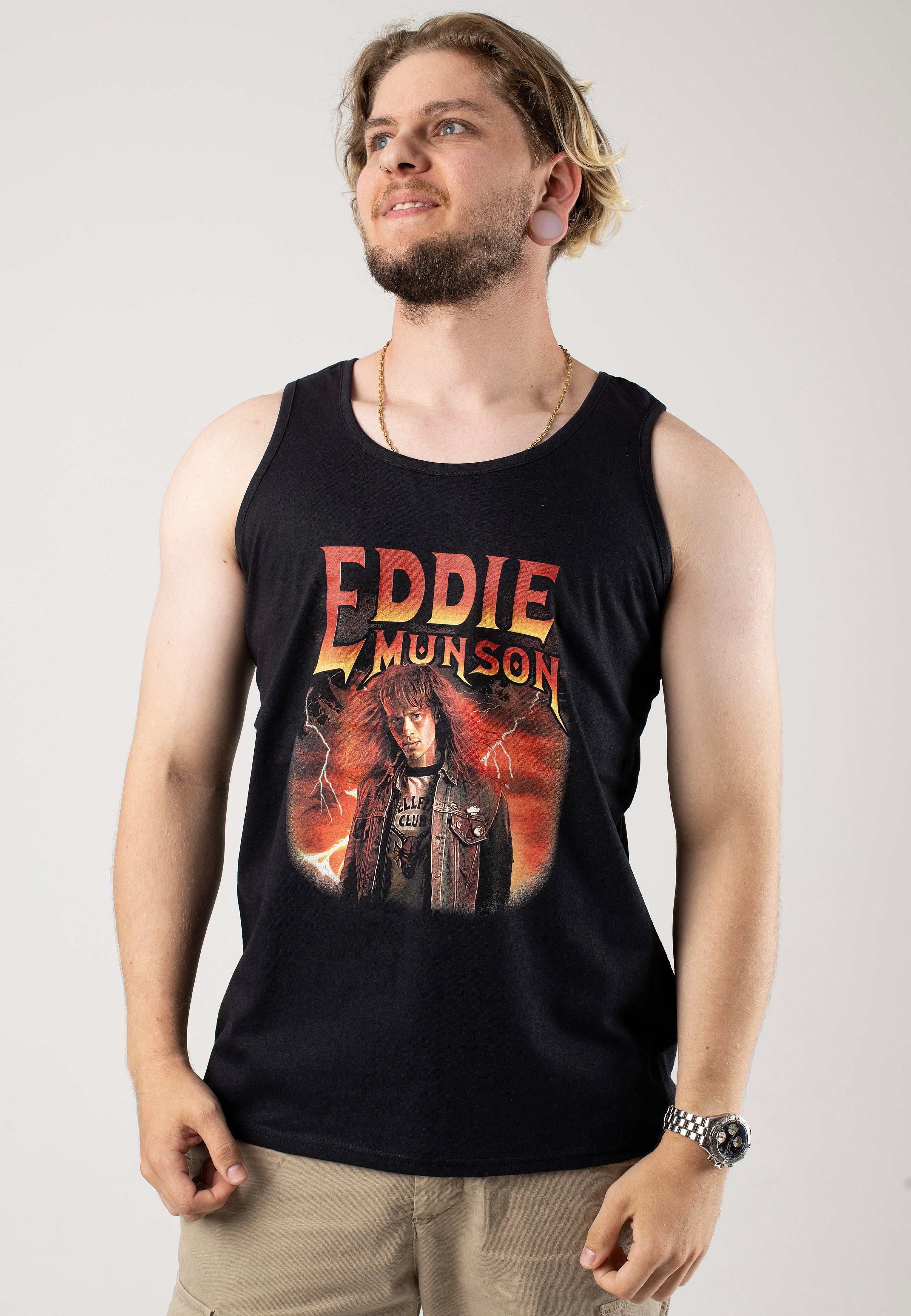 Stranger Things - Metal Eddie - Tank | Men-Image