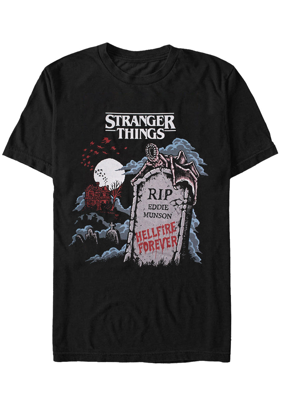 Stranger Things - RIP Eddie - T-Shirt | Neutral-Image