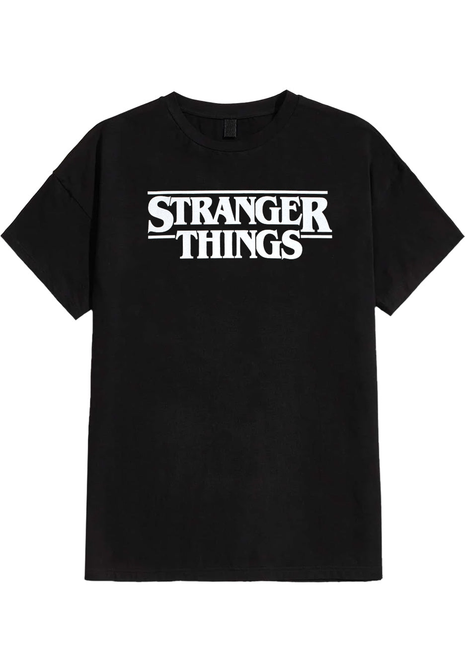 Stranger Things - White Logo - T-Shirt | Neutral-Image