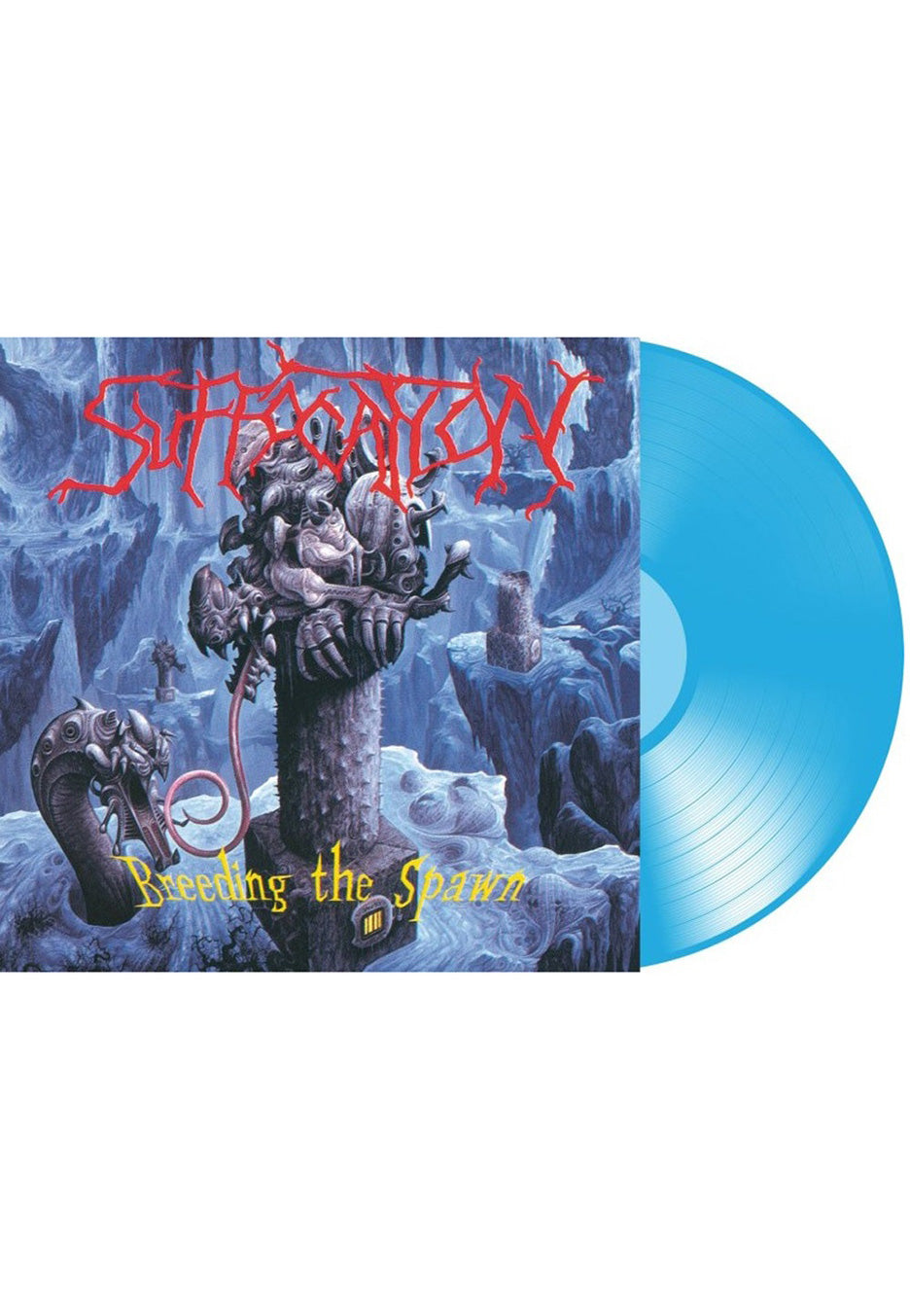 Suffocation - Breeding The Spawn Transparent Blue - Colored Vinyl