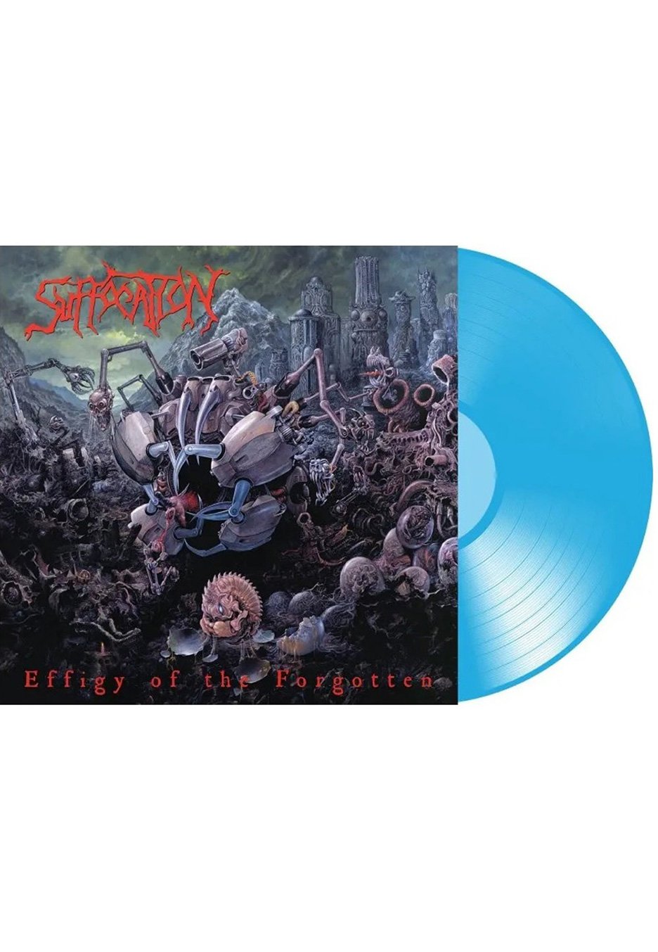 Suffocation - Effigy Of The Forgotten Transparent Blue - Colored Vinyl