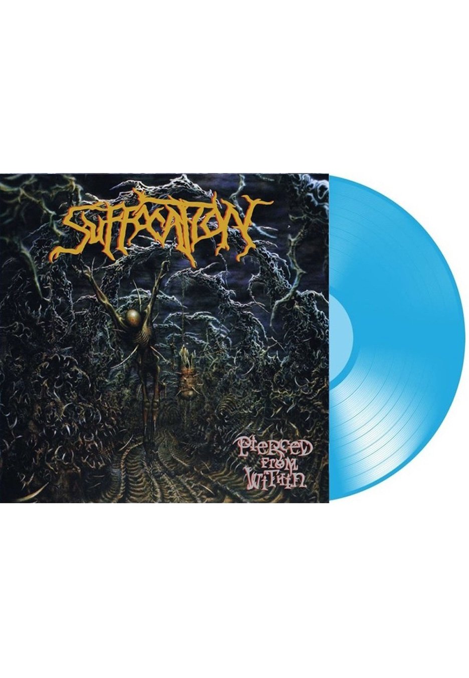 Suffocation - Pierced From Within Transparent Blue - Colored Vinyl