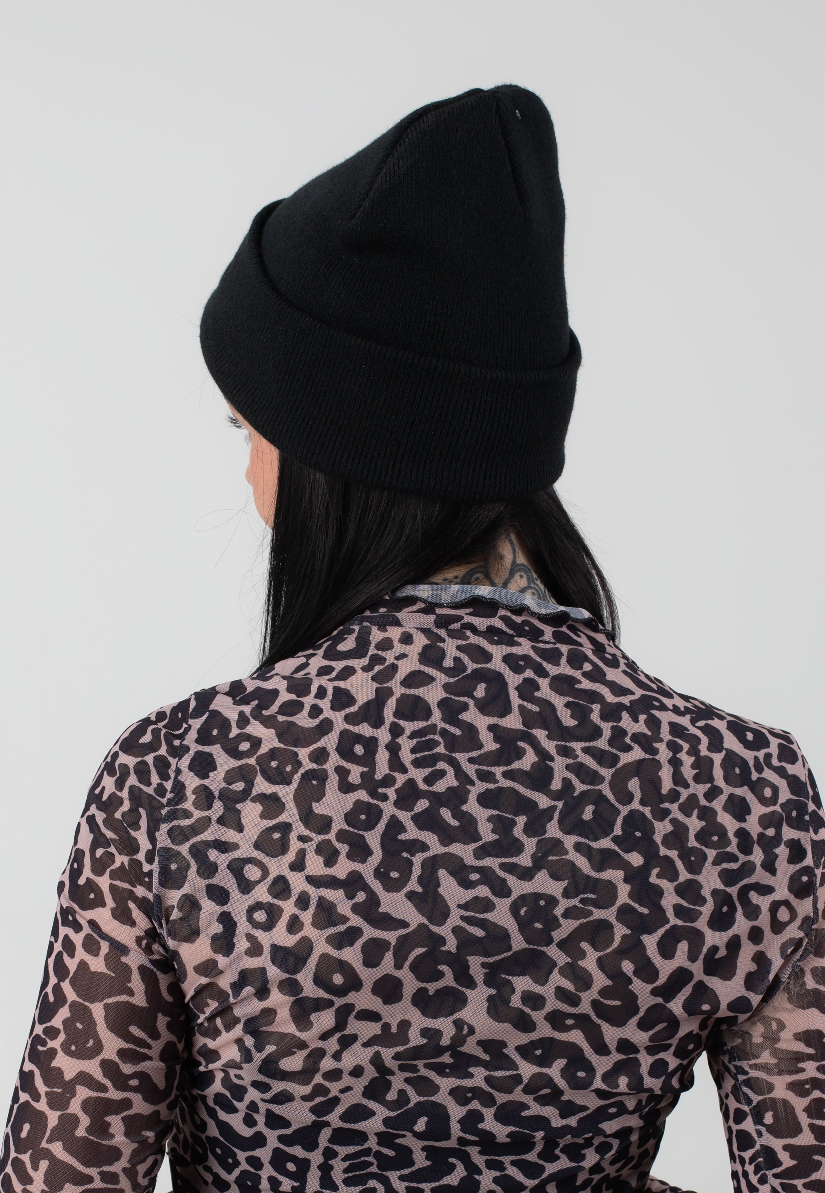 Suffocation - Gold Logo - Long Beanie | Neutral-Image