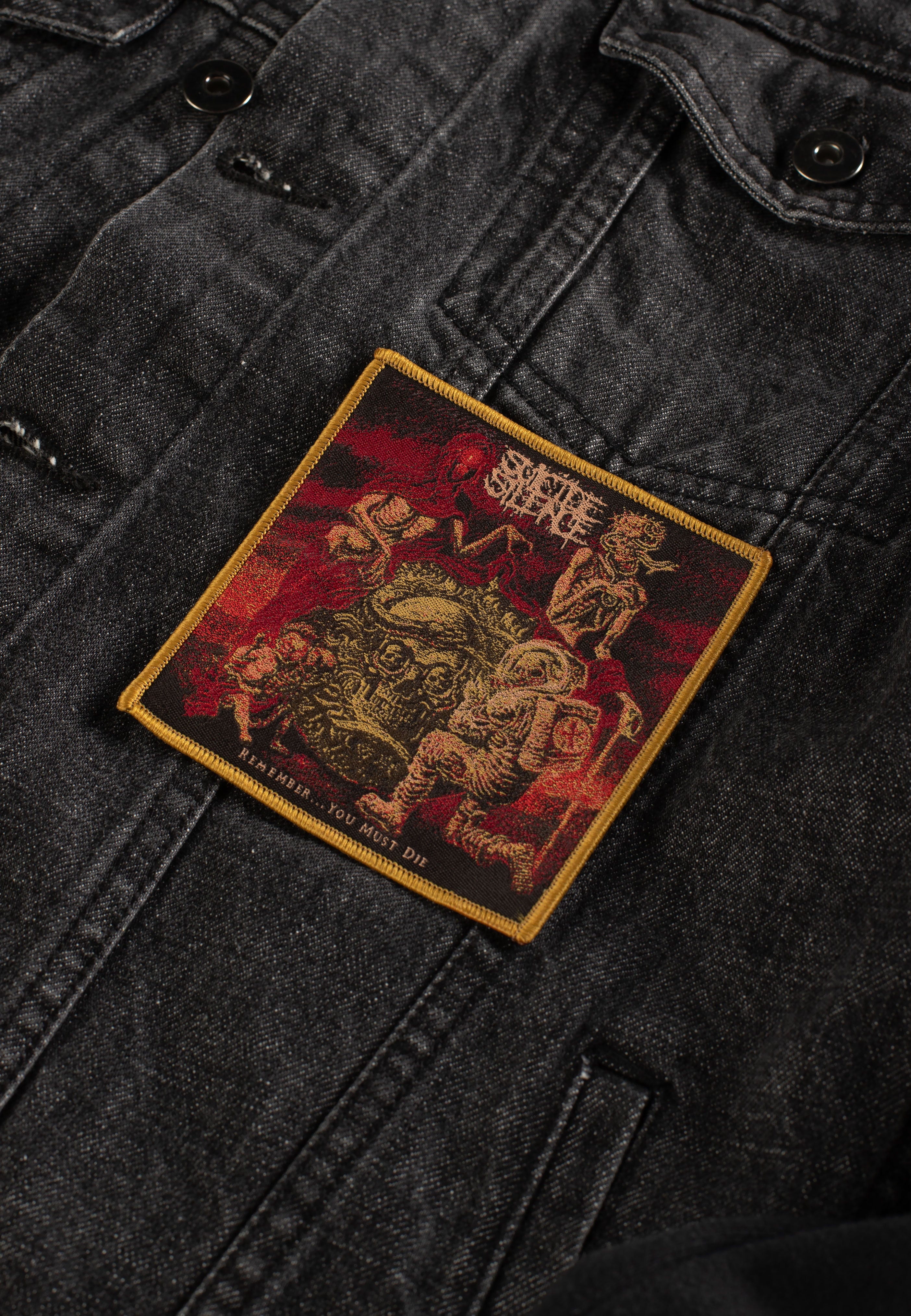 Suicide Silence - Remember… You Must Die Gold Edges - Patch | Neutral-Image