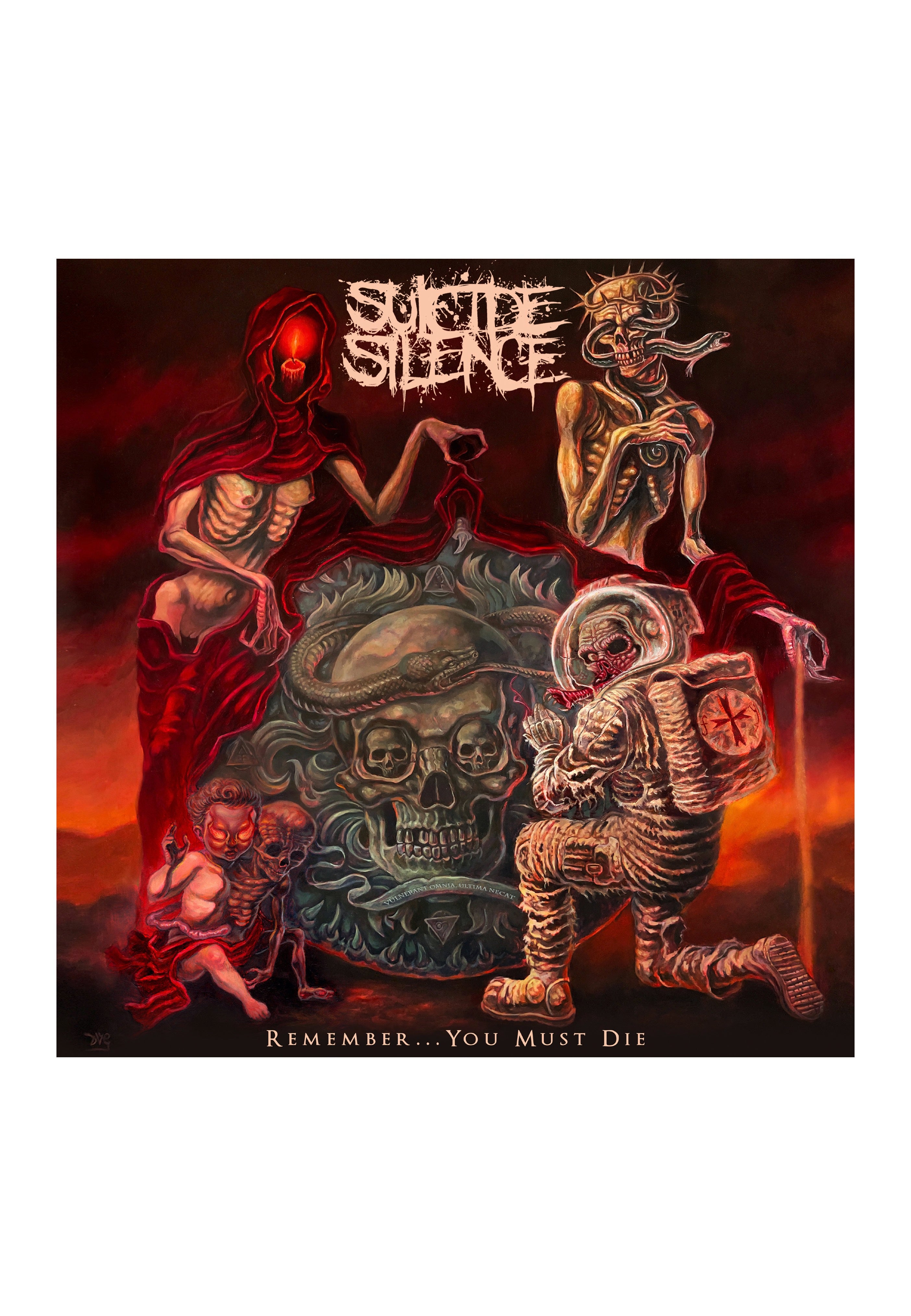 Suicide Silence - Remember... You Must Die Ltd. Deluxe - Digipak CD + Coin