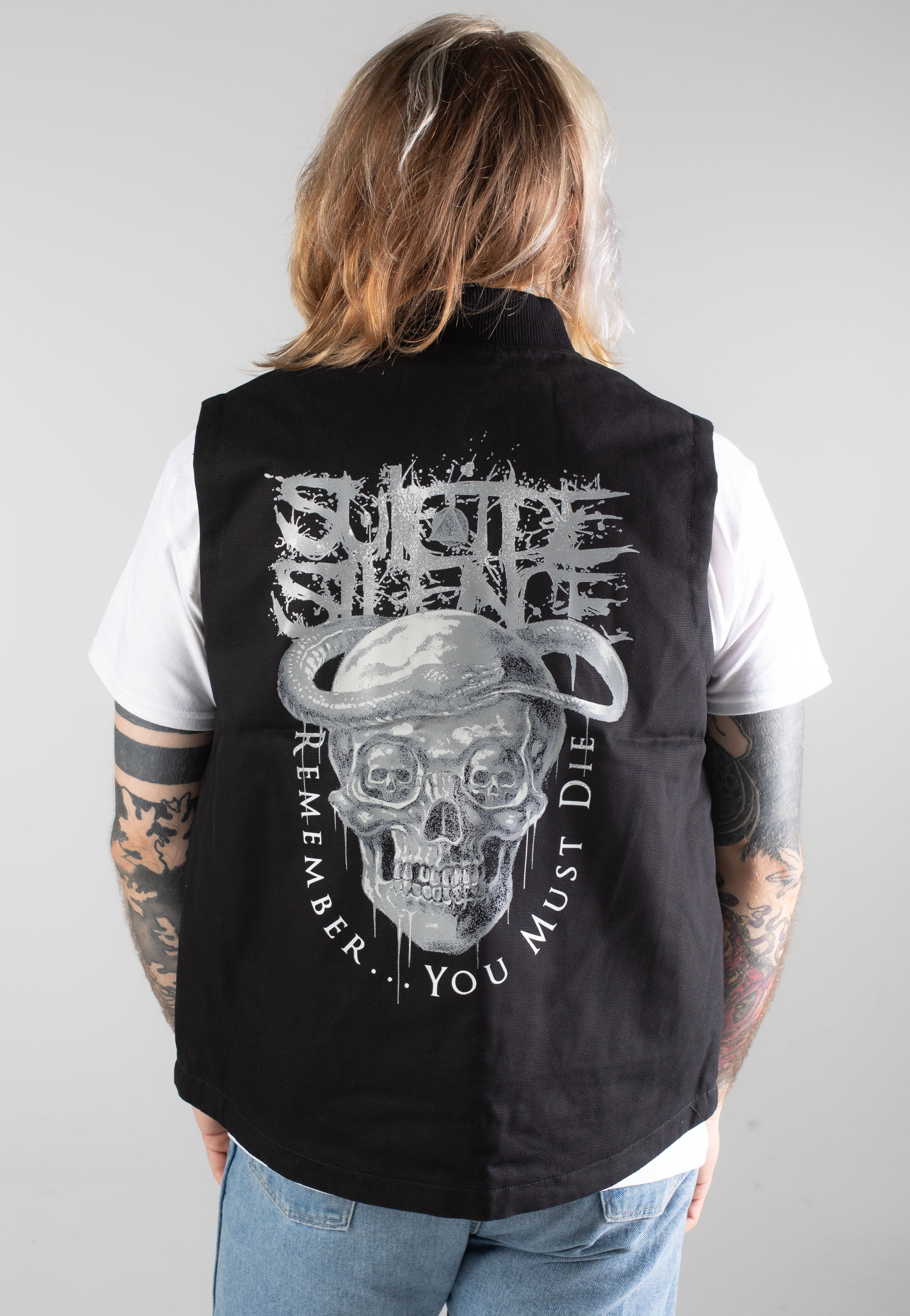 Suicide Silence - Skull Snake - Vest | Nuclear Blast