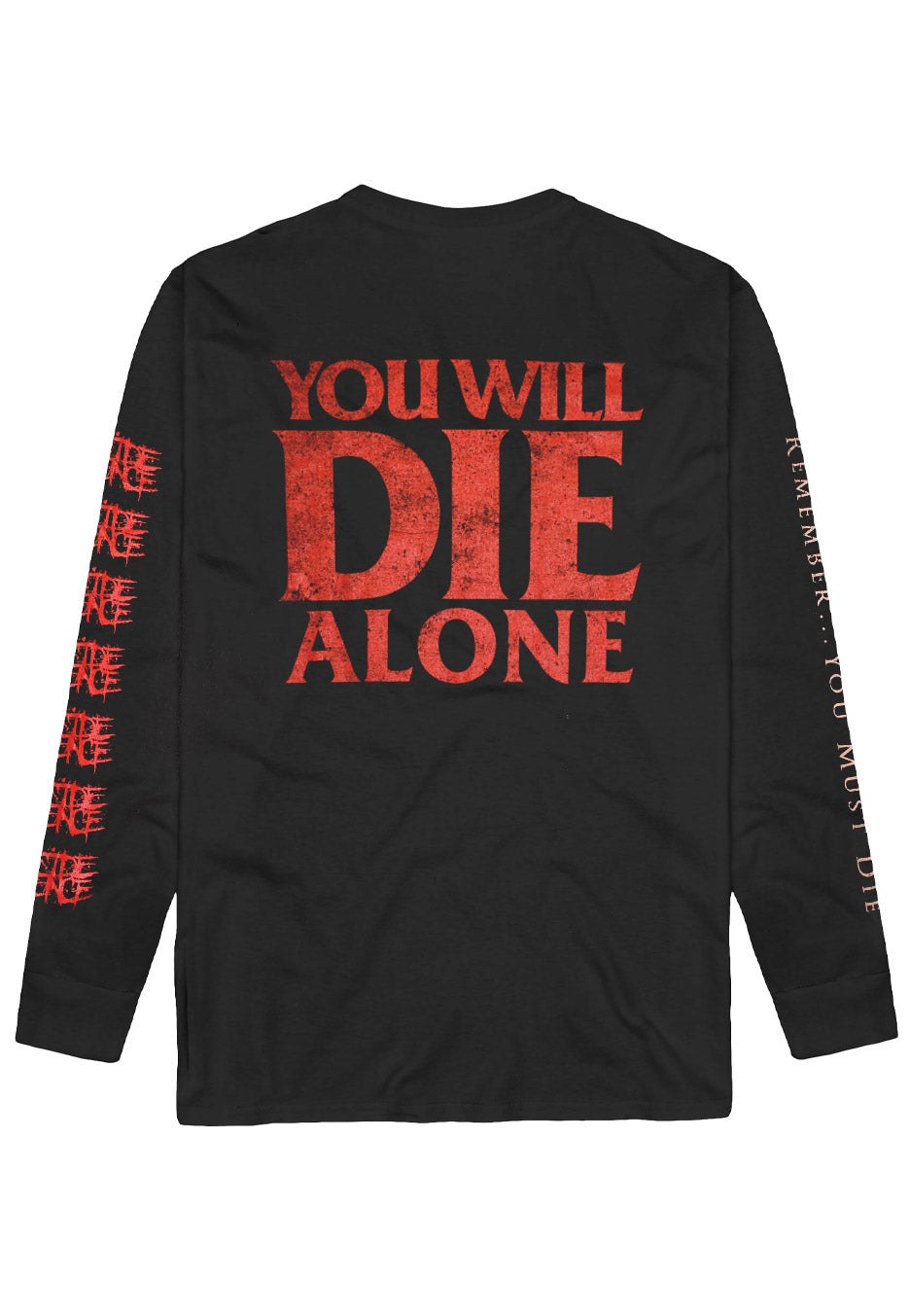 Suicide Silence - You Will Die Alone - Longsleeve | Neutral-Image