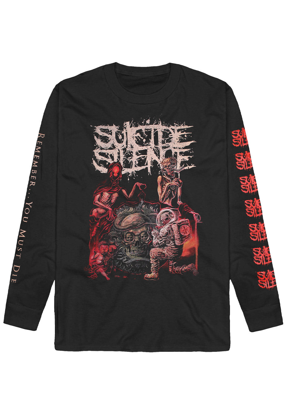 Suicide Silence - You Will Die Alone - Longsleeve | Neutral-Image