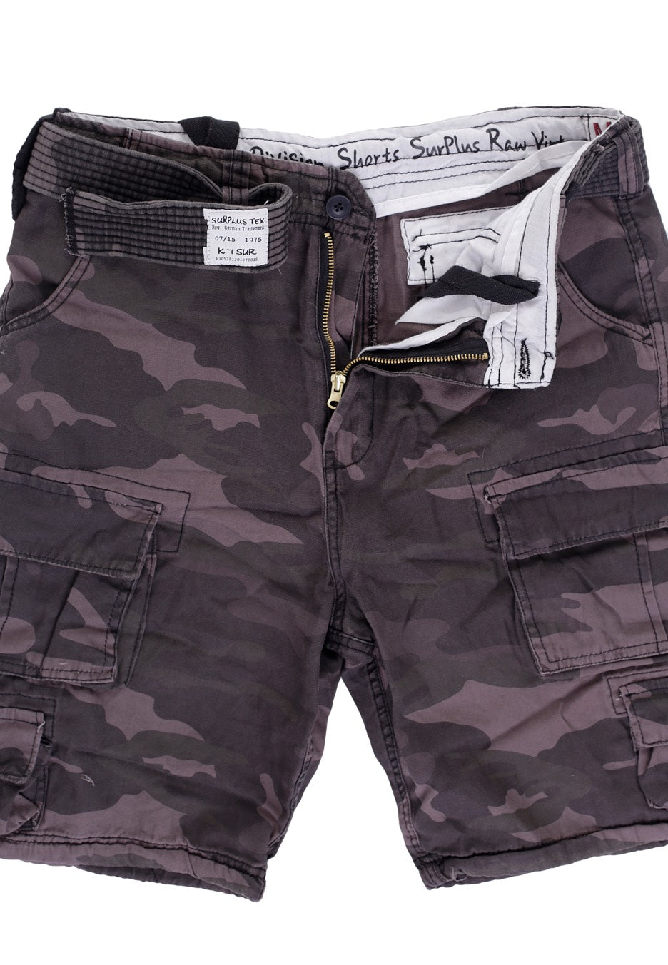 Surplus - Division Black Camo - Shorts