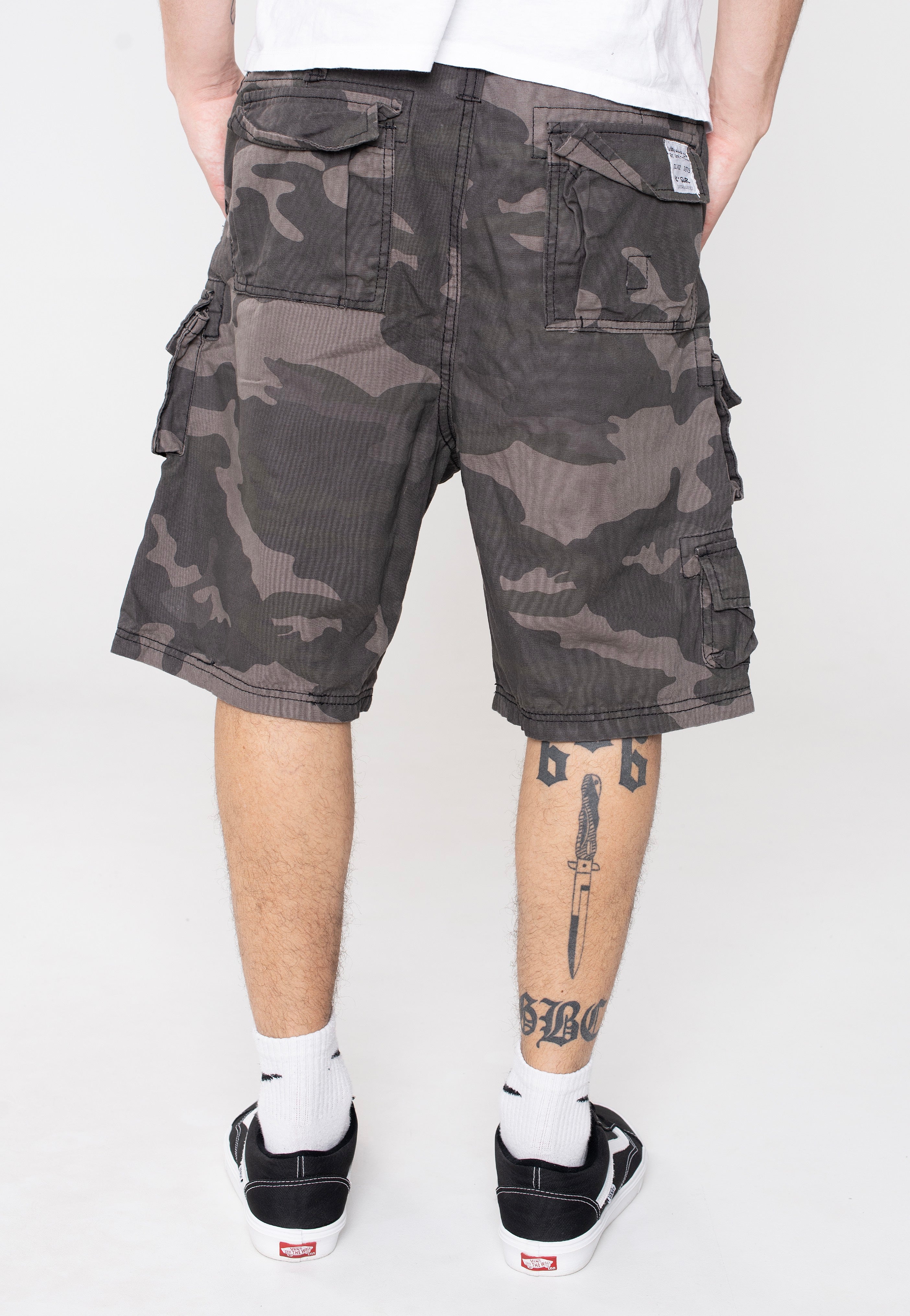 Surplus - Trooper Black Camo - Shorts