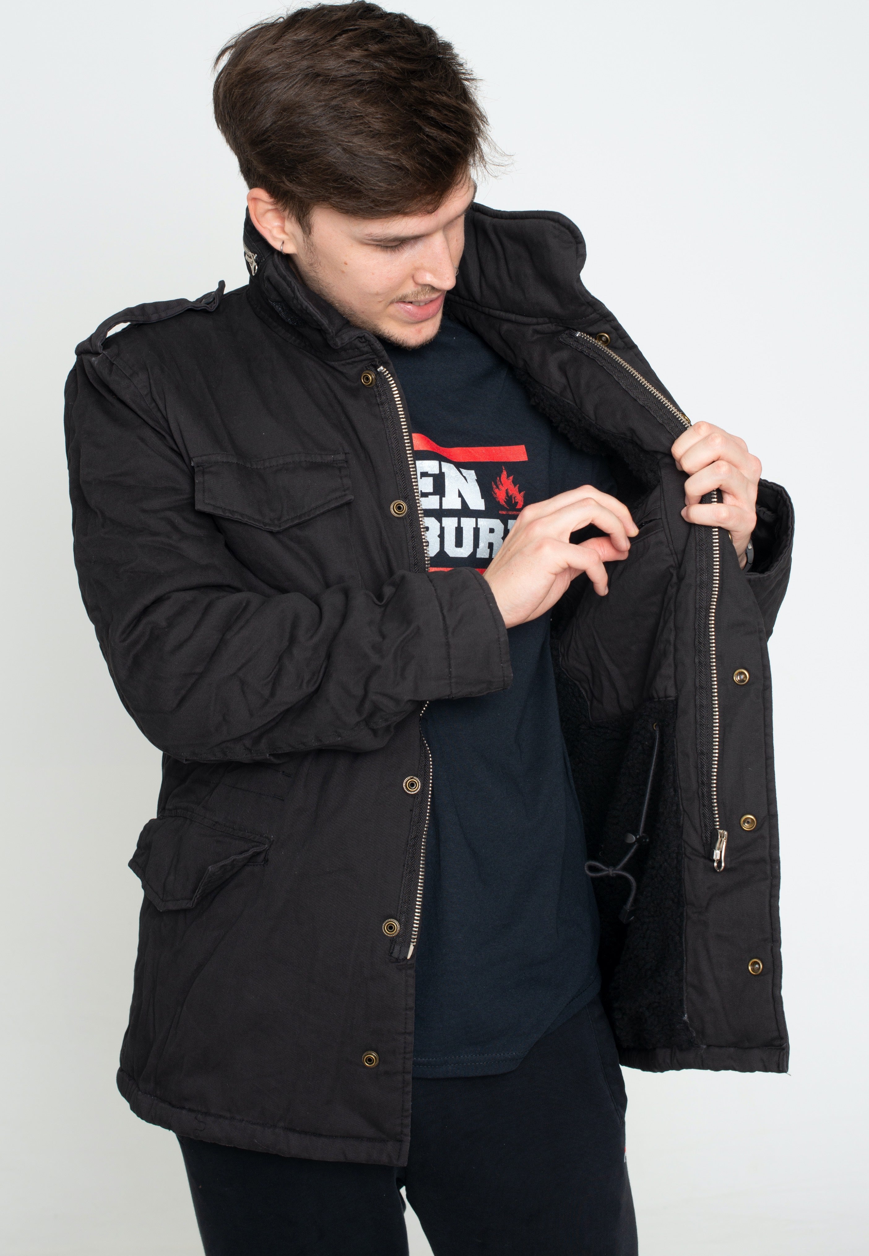 Surplus - Paratrooper Black - Jacket | Nuclear Blast