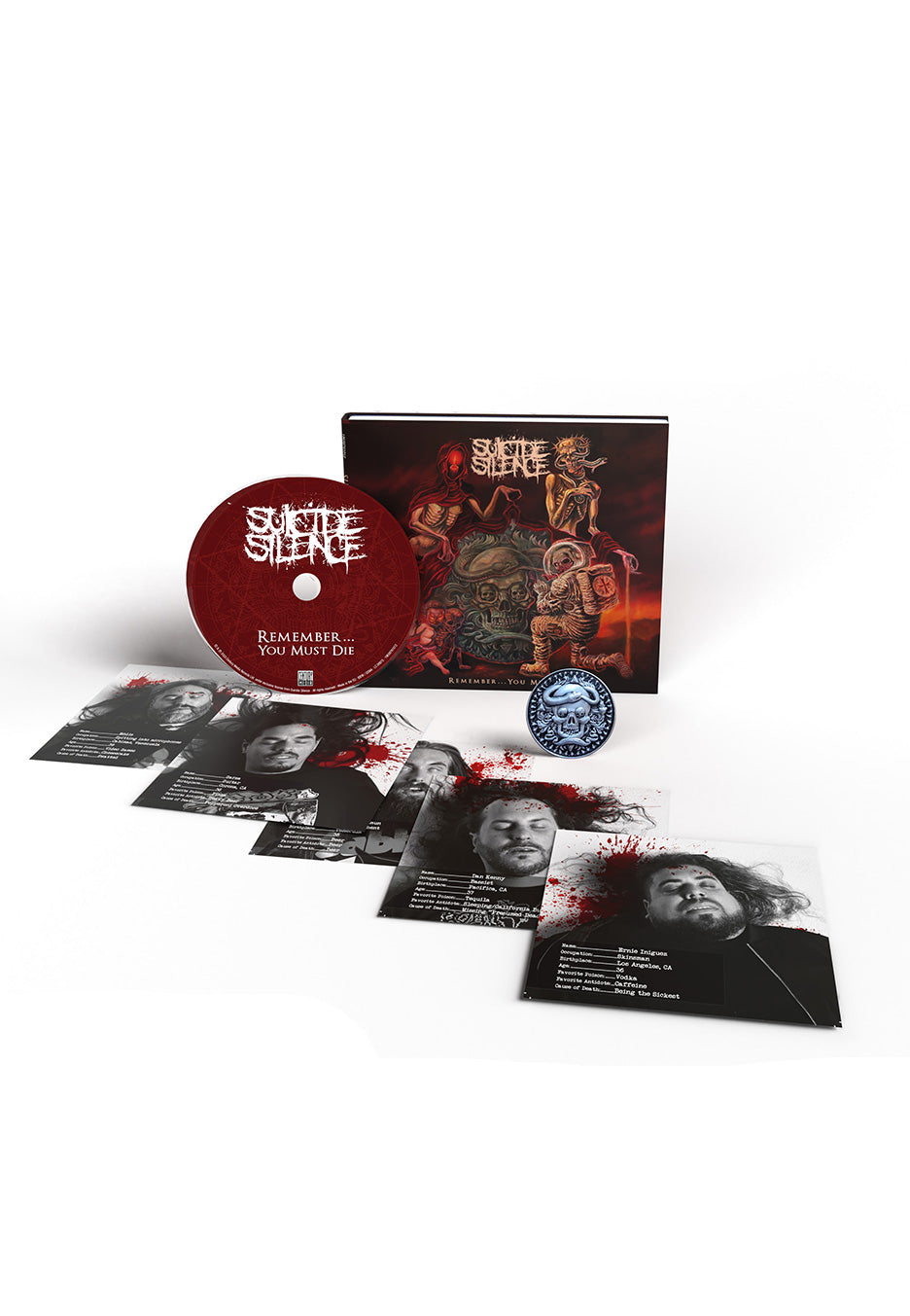 Suicide Silence - Remember... You Must Die Ltd. Deluxe - Digipak CD + Coin | Neutral-Image