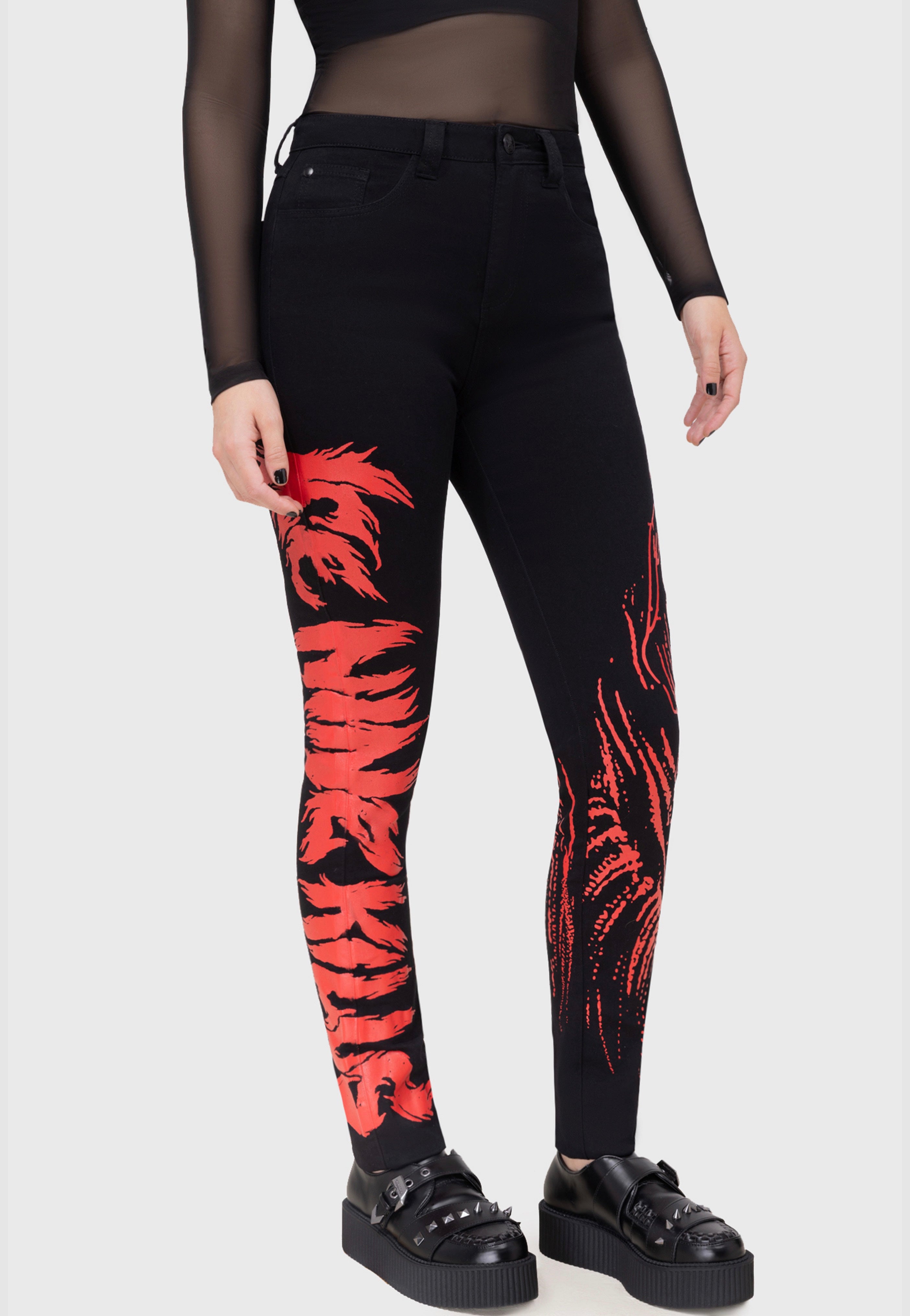 Killstar x Ice Nine Kills - Take Your Pick Skinny - Jeans | Women-Image